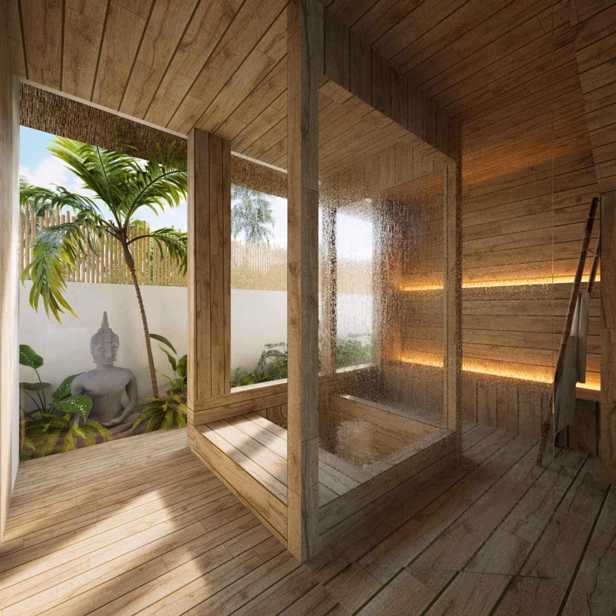 Thea Villa – Tropical 3BR Escape with Sauna & Sunken Lounge (1/10)