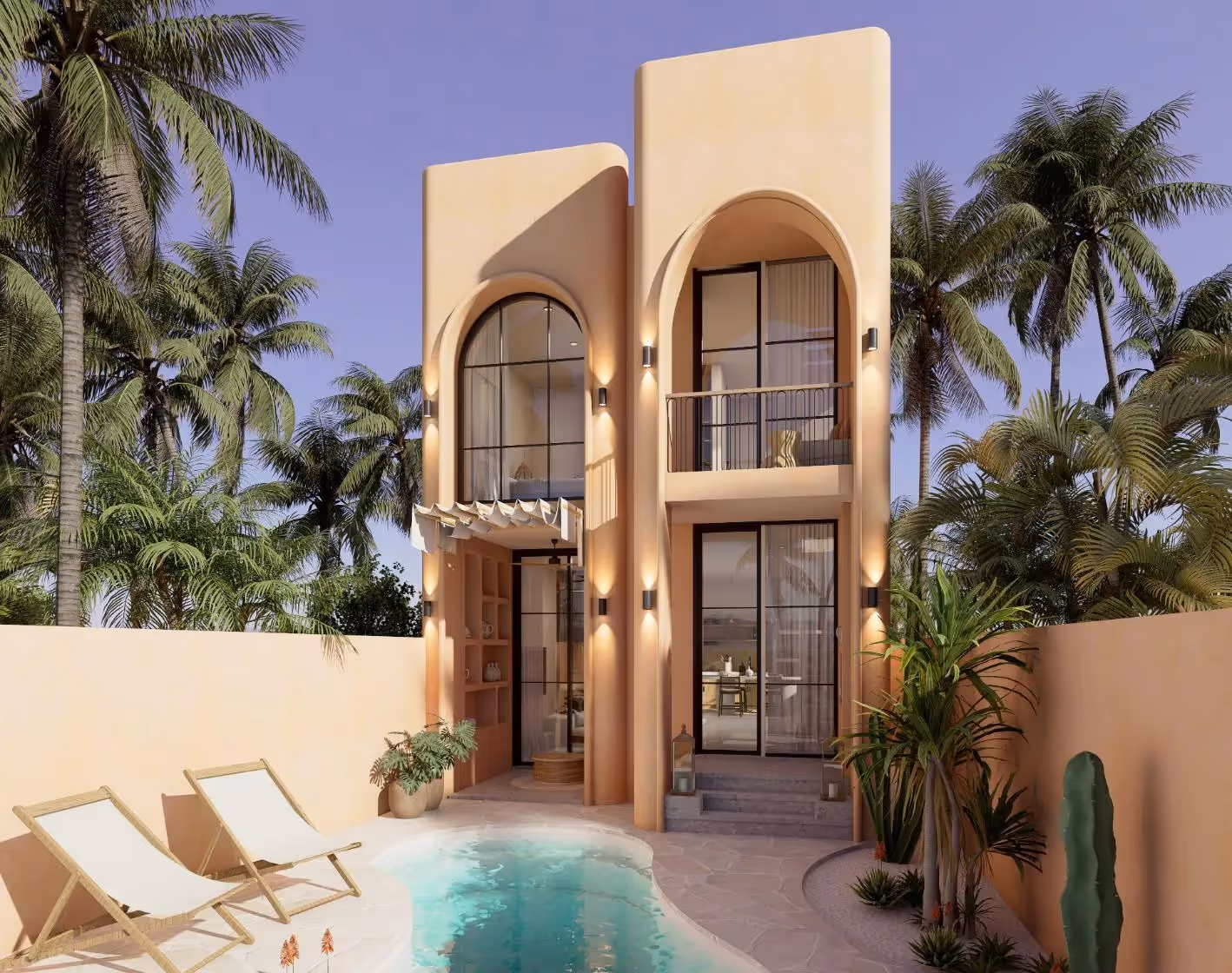 Villa Delphine – Villa Leasehold Modern 2 Kamar Tidur di Padang Padang — foto 1