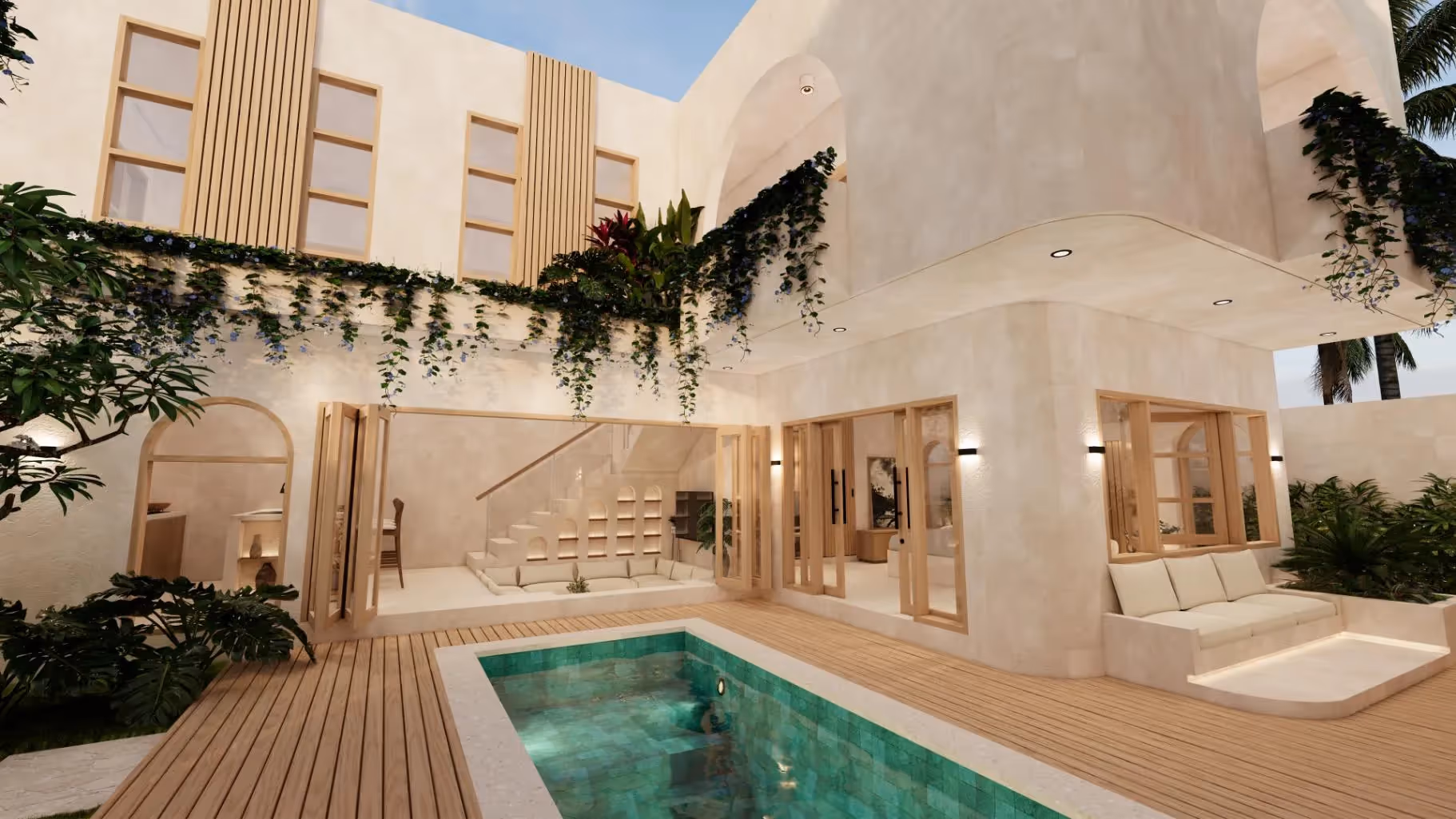 Arani Villa – Villa 2 Kamar Tidur Bergaya Mediterania di Balangan dengan Sewa 50 Tahun — foto 1