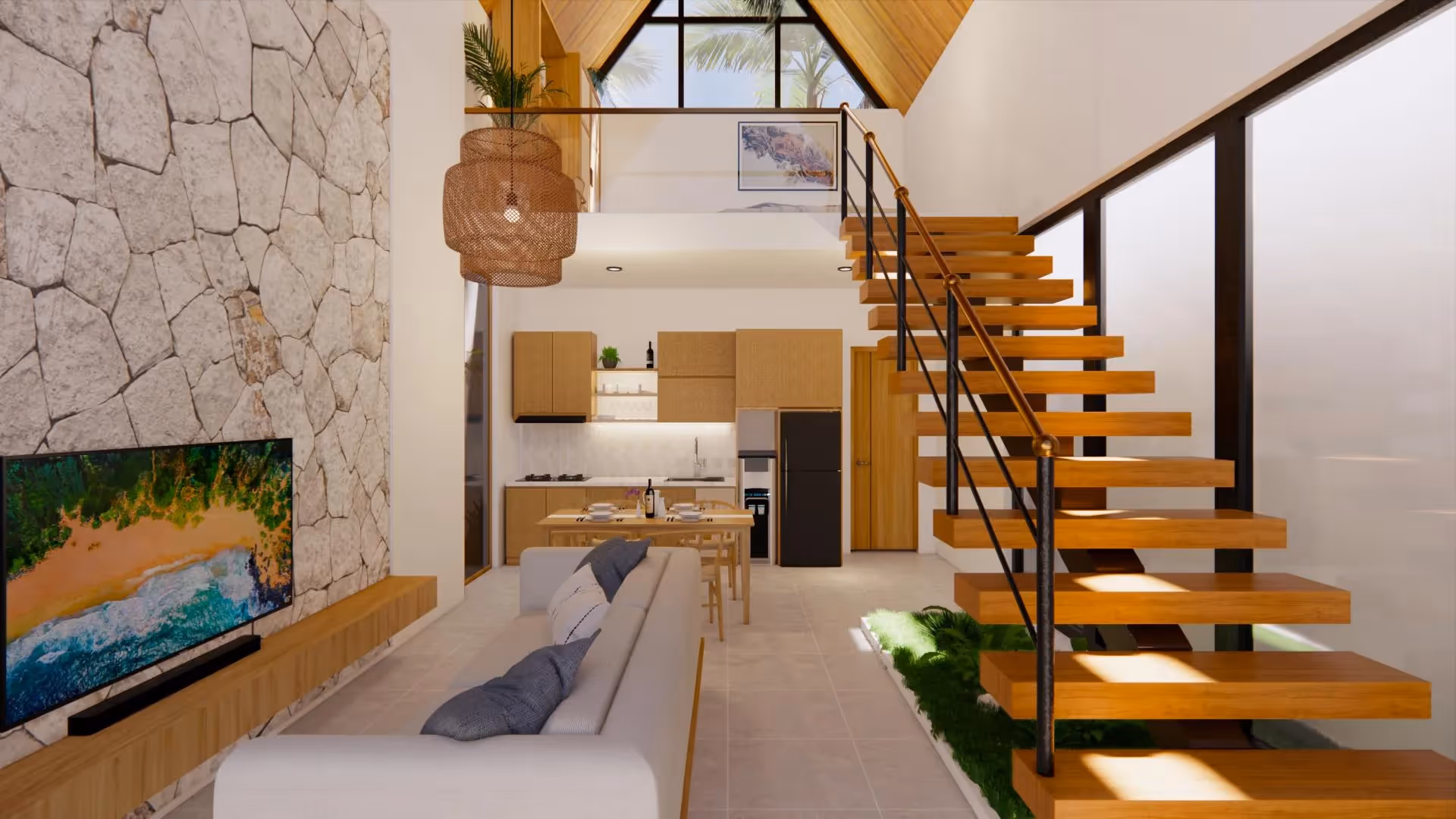 Villa Mayasa – Villa Modern 1 Kamar Tidur dengan Plafon Tinggi — foto 1