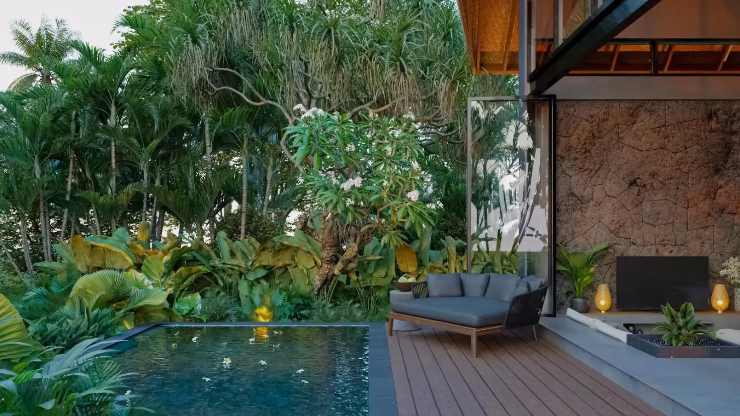 Chalet del Sol – Tropical Loft Villa with Private Pool in Kerobokan (1/10)