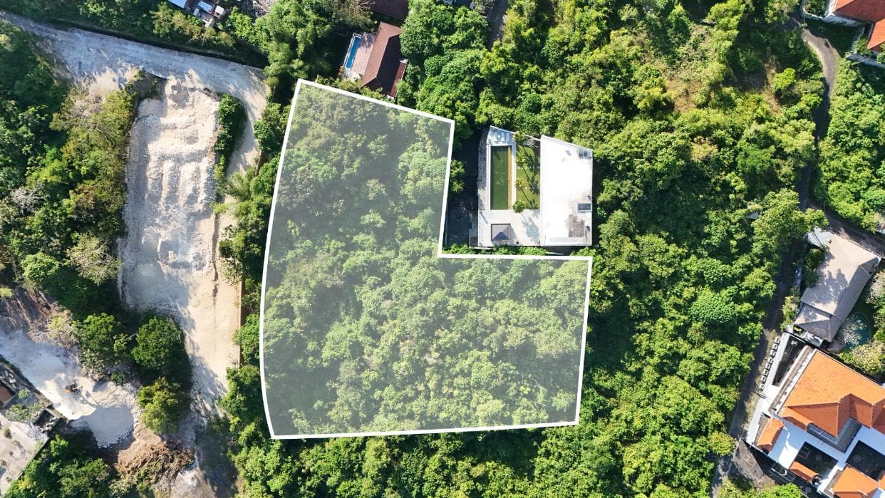 Terrain Semara à Ungasan – Opportunité de développement en pleine propriété de 7 000 m² (1/3)