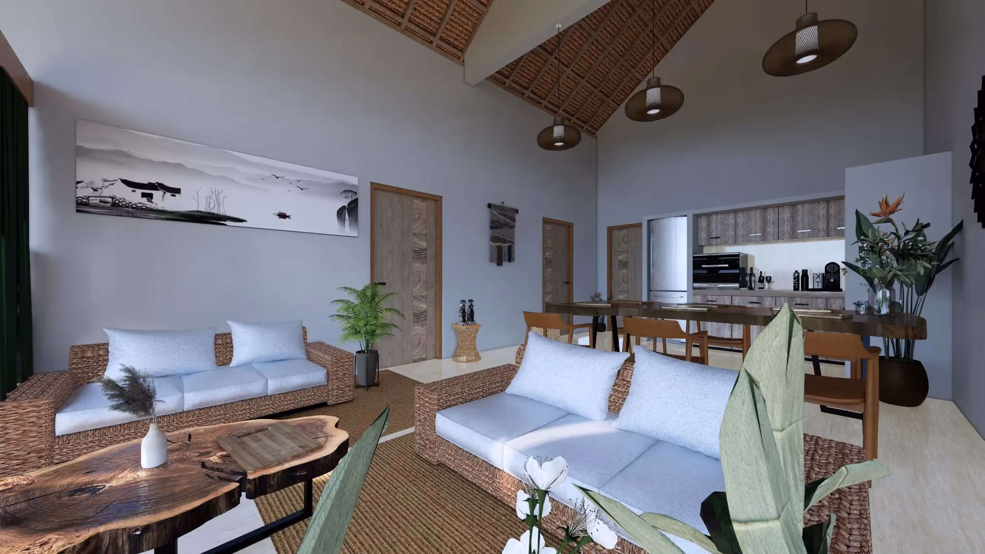 Villa Arinca - Modern 3-Bedroom Leasehold Villa with Tropical Design in Sumbawa Island (1/10)