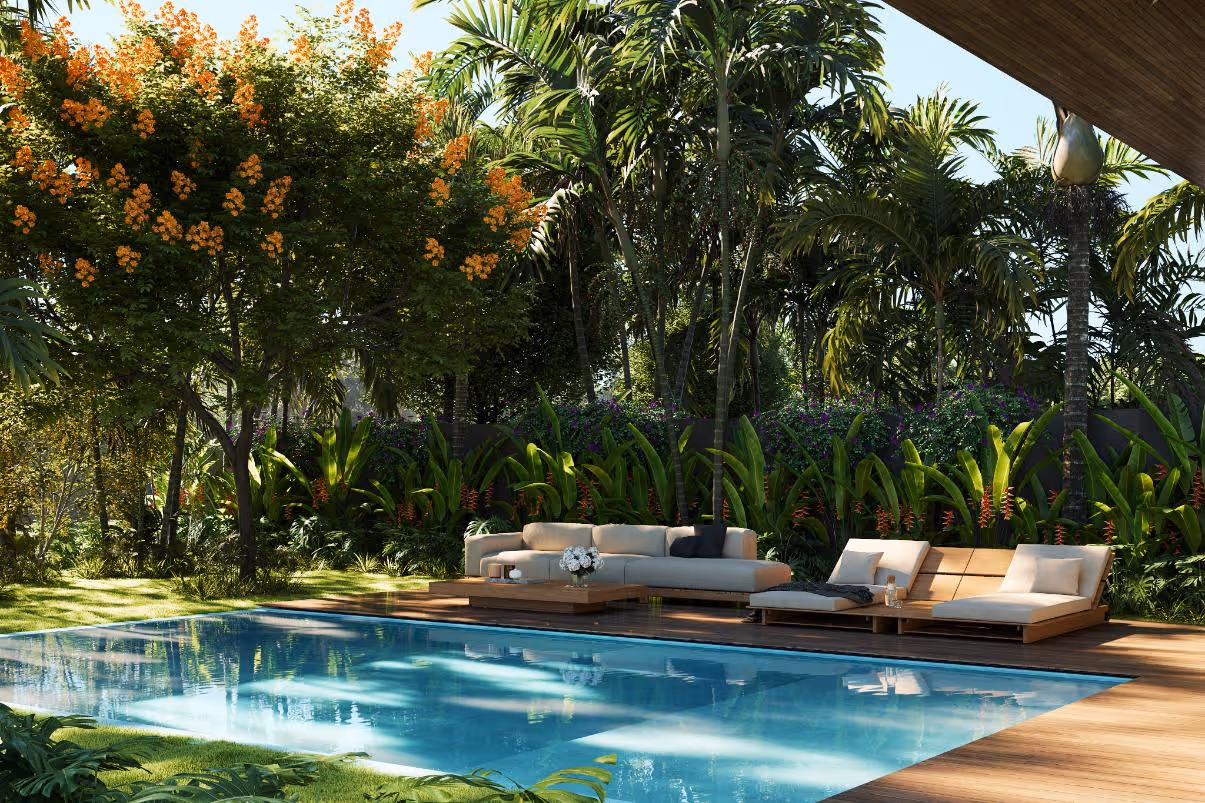 Villa Daisy – Freehold 2–3BDR Villas in Nuanu City with Private Pool (1/7)