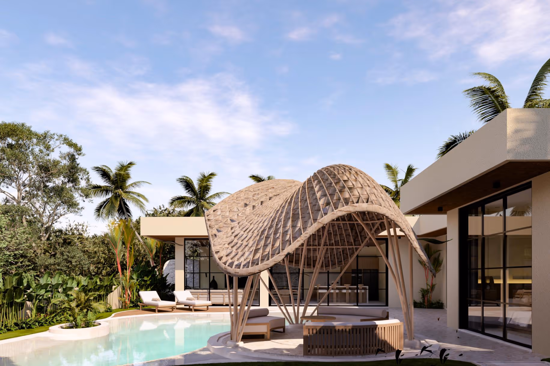 Villa Kanara – Tropical 3BDR Villa with Private Pool (1/10)