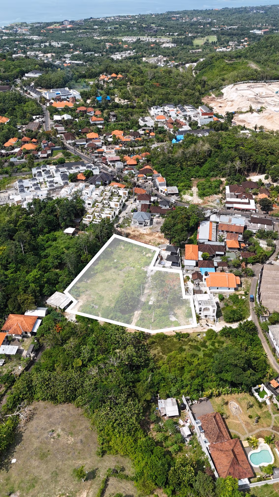 Arumi Land - 20 Are Leasehold Land in Ungasan with Easy Access and Great Topography (1/5)