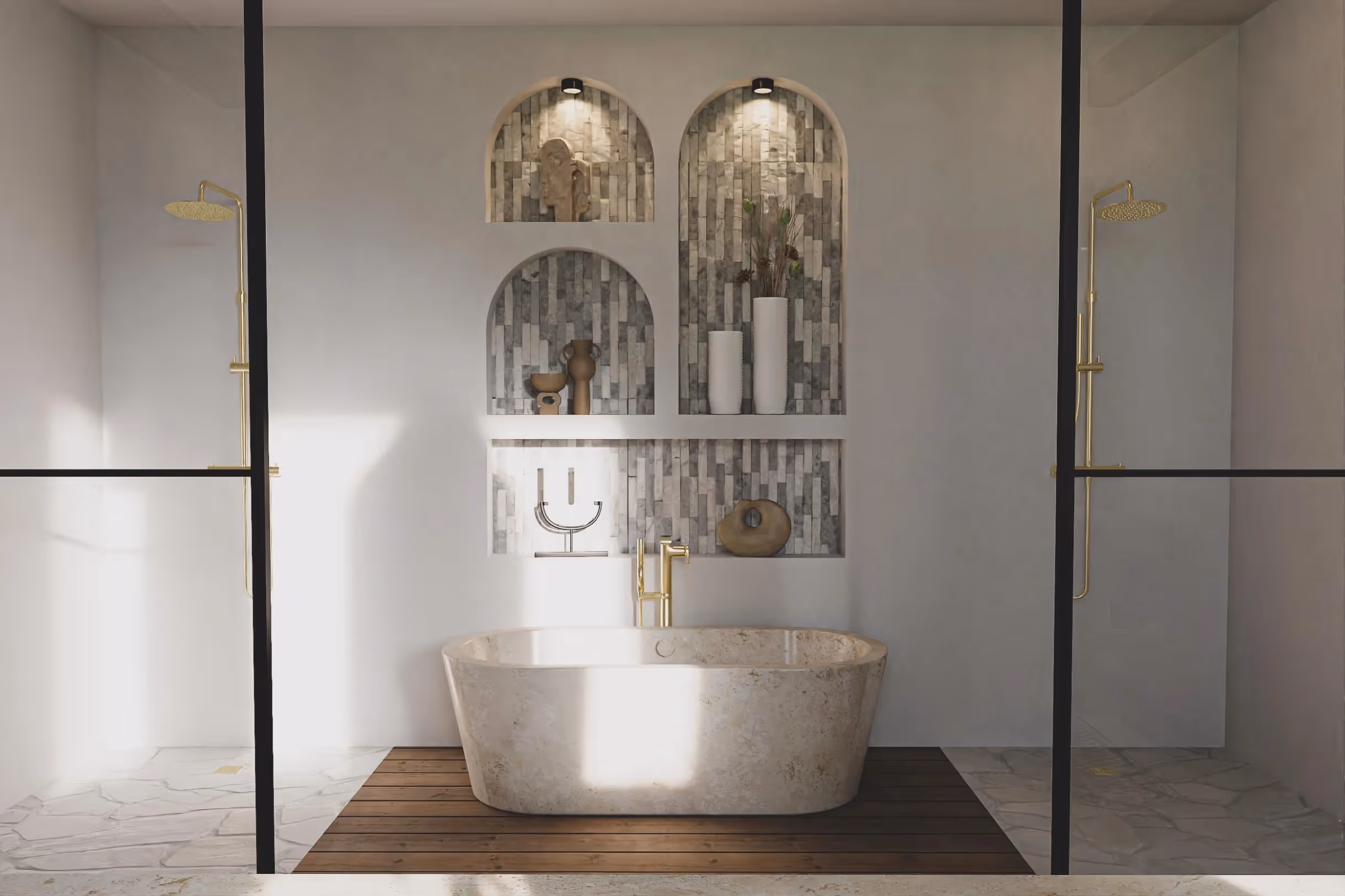 Vaya Alta – Villa 3 chambres avec salon encastré intérieur et piscine (1/9)