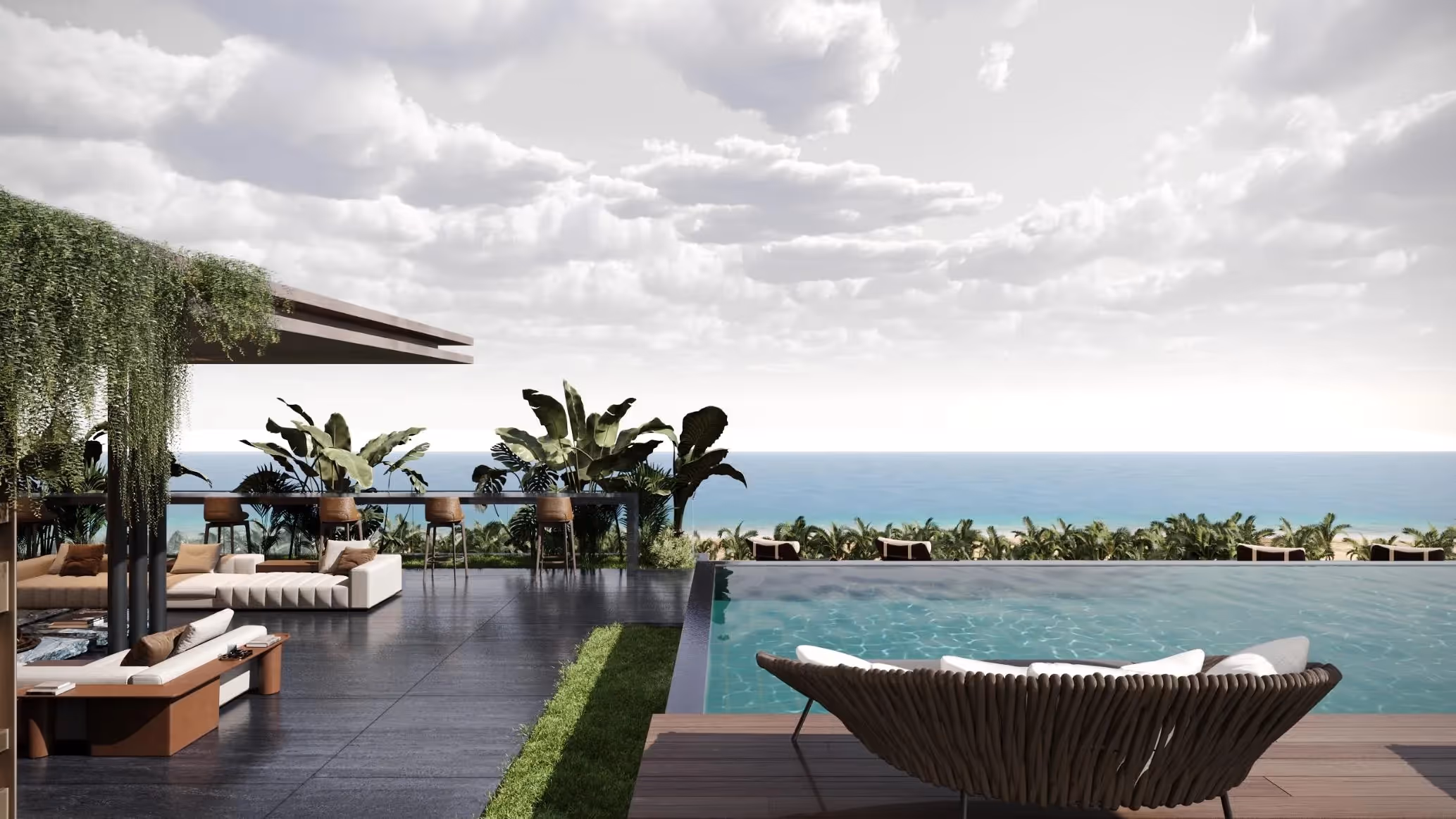 Itsuki Residence – Modern Leasehold Studios with Ocean & Garden View in Pererenan (1/10)
