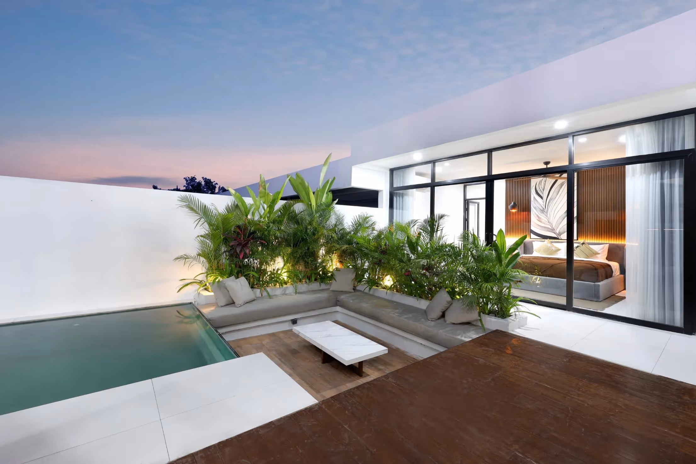 Villa Aimée – Contemporary 4BR Leasehold Villa with Private Pool & Rooftop in Pererenan (1/8)
