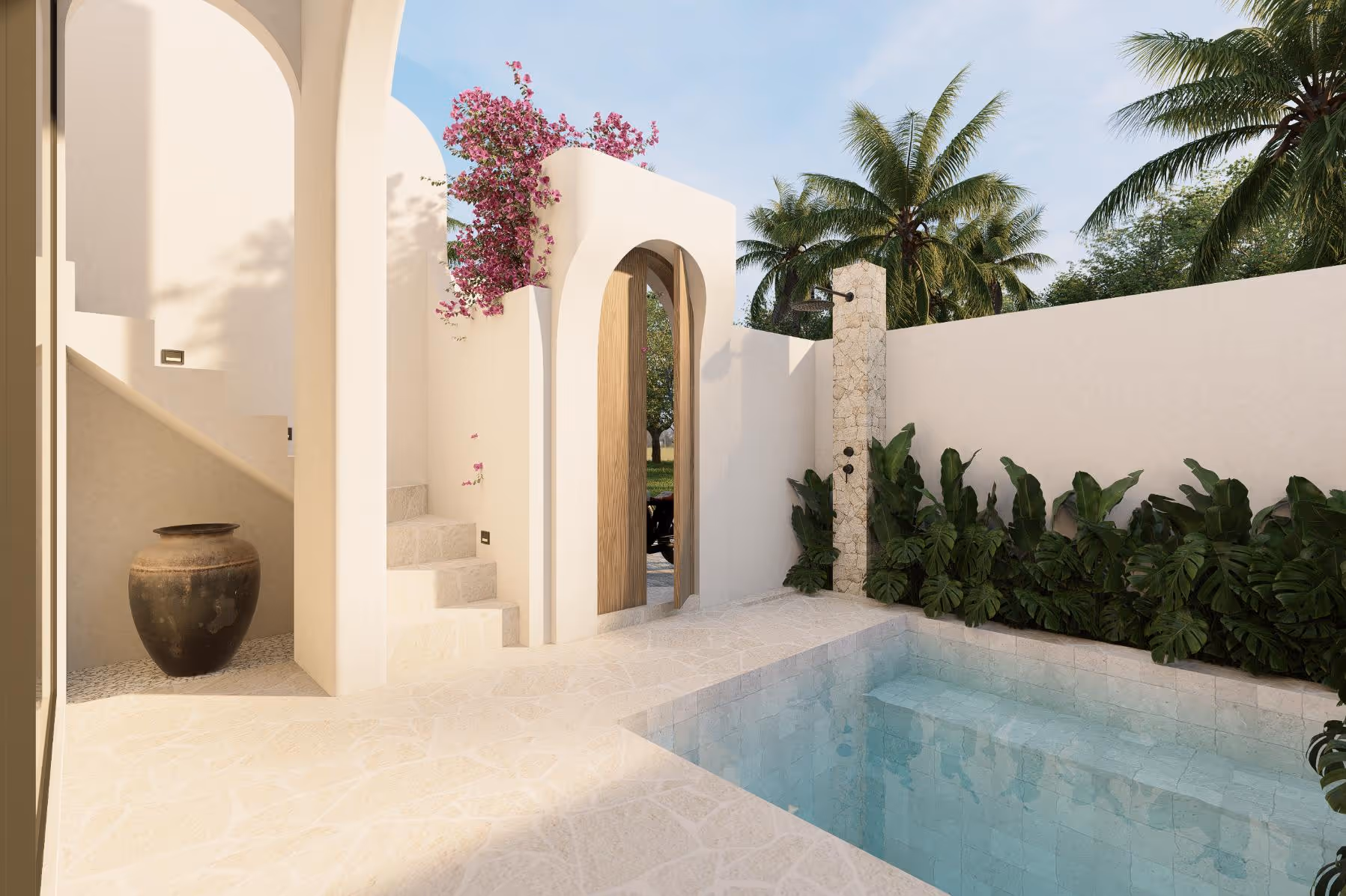 Taleya Villa à Ungasan – Villa méditerranéenne 1 chambre avec rooftop et piscine privée — photo 1