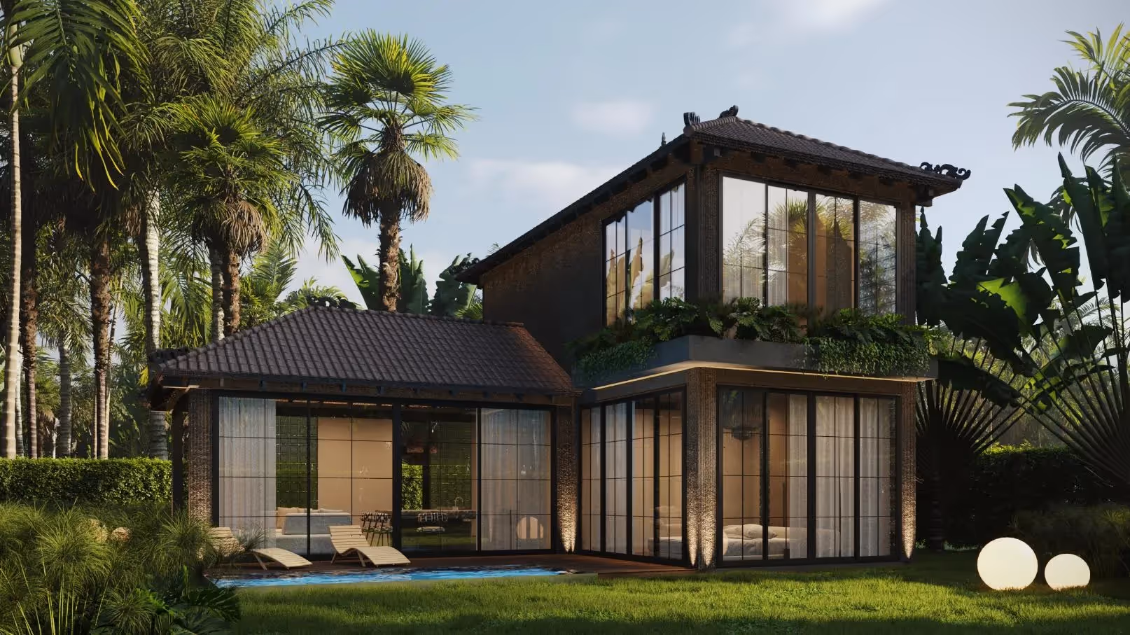 Villa Ziyan – Villa 2 chambres stylée avec piscine privée et parking — photo 1