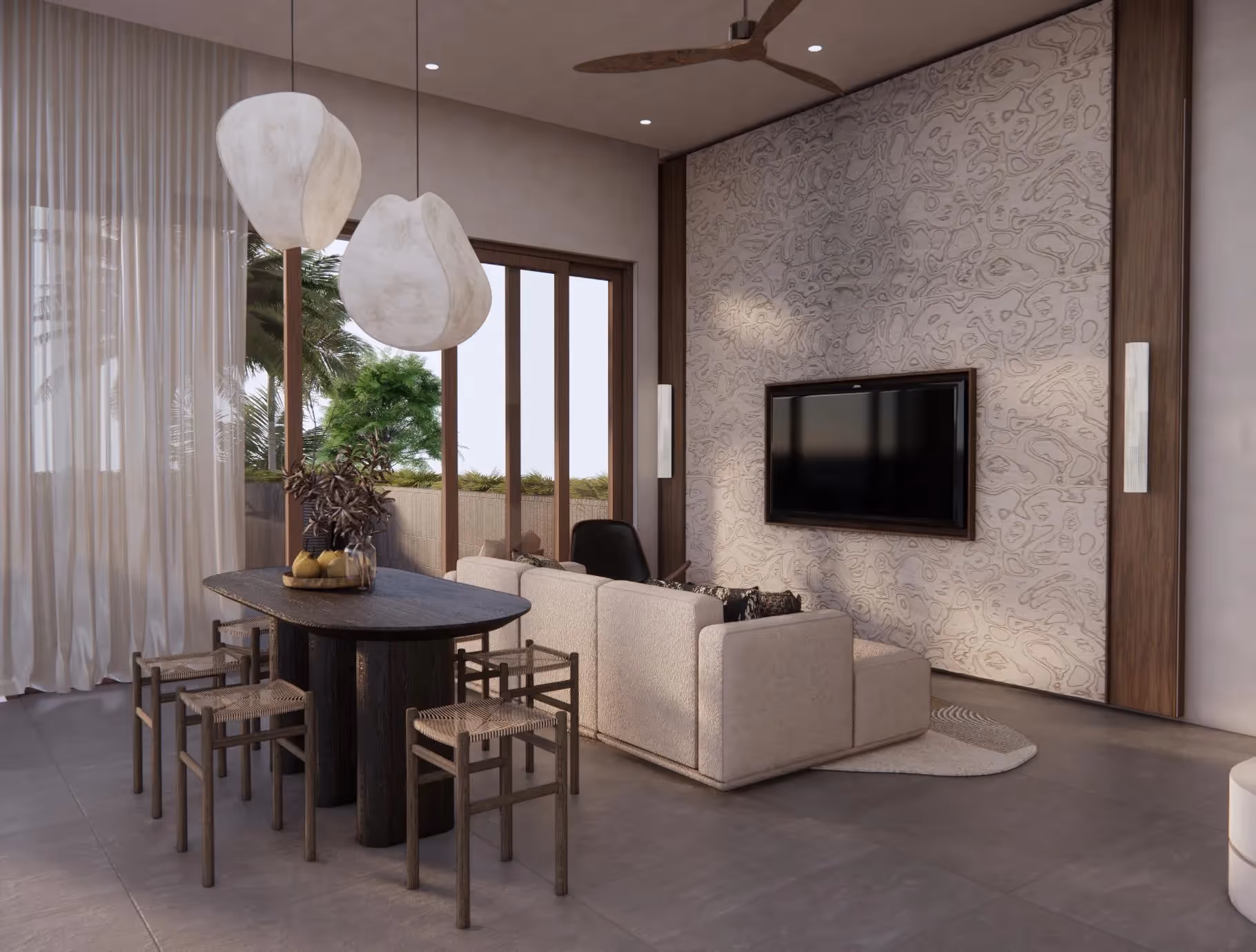 Savera Townhouse – Modern 2BDR Leasehold Townhouse with Private Pool (1/7)