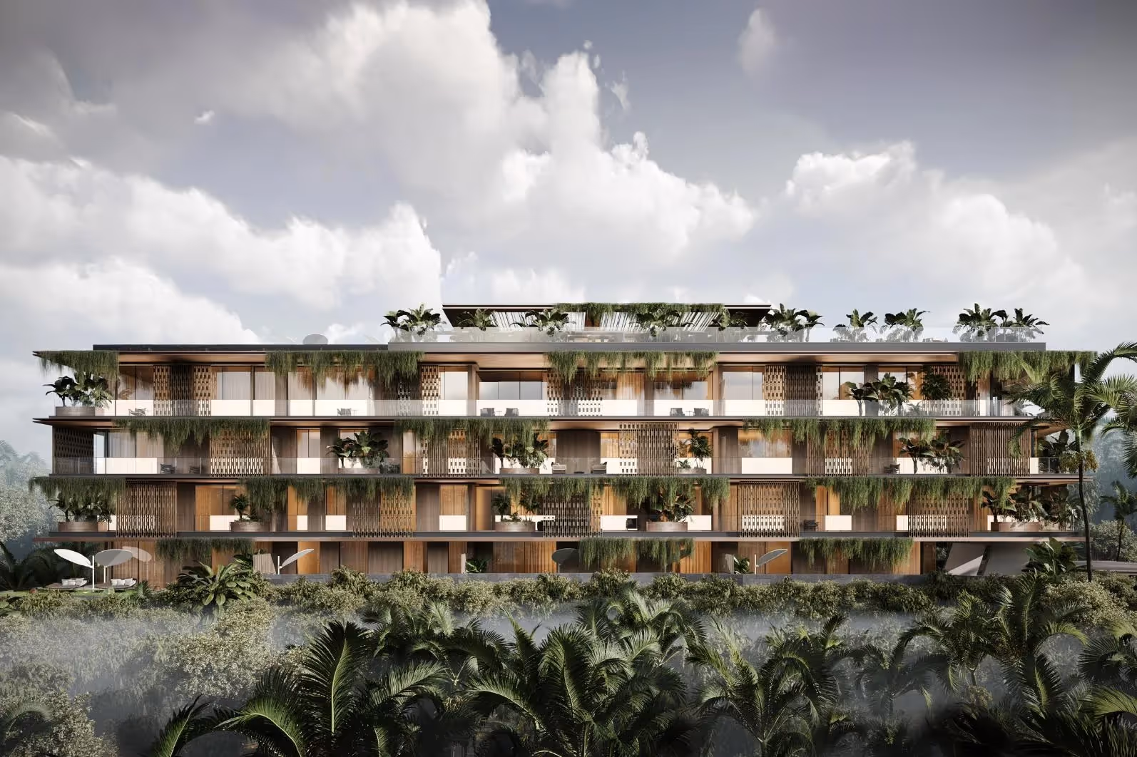 Itsuki Residence – Modern Leasehold 1BR Apartment with Ocean & Garden View in Pererenan — photo 1