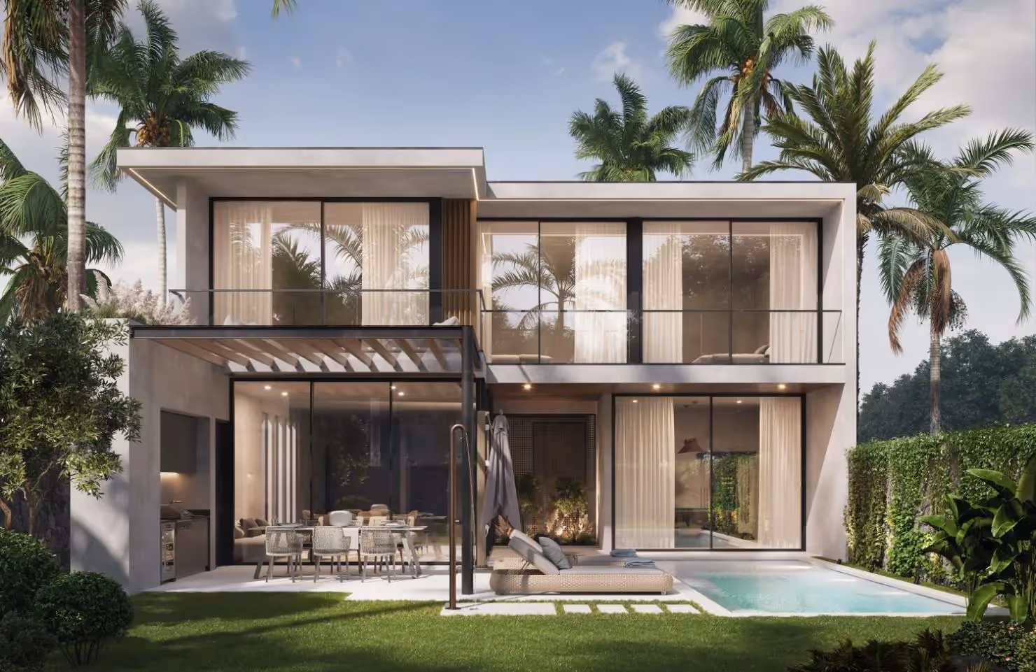 Vireo di Balangan – Villa 4 Kamar Tidur dengan Pemandangan Laut, Kolam Renang & Rooftop — foto 1
