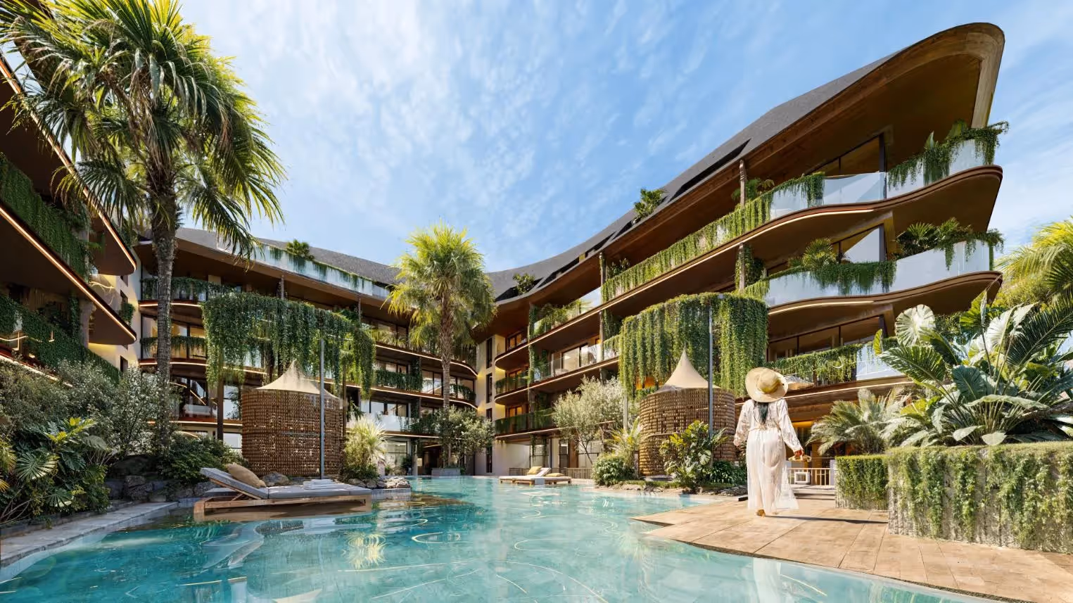 Hotel Willona - Modern Tropical Hotel Suites with Ocean Views in Melasti — photo 1