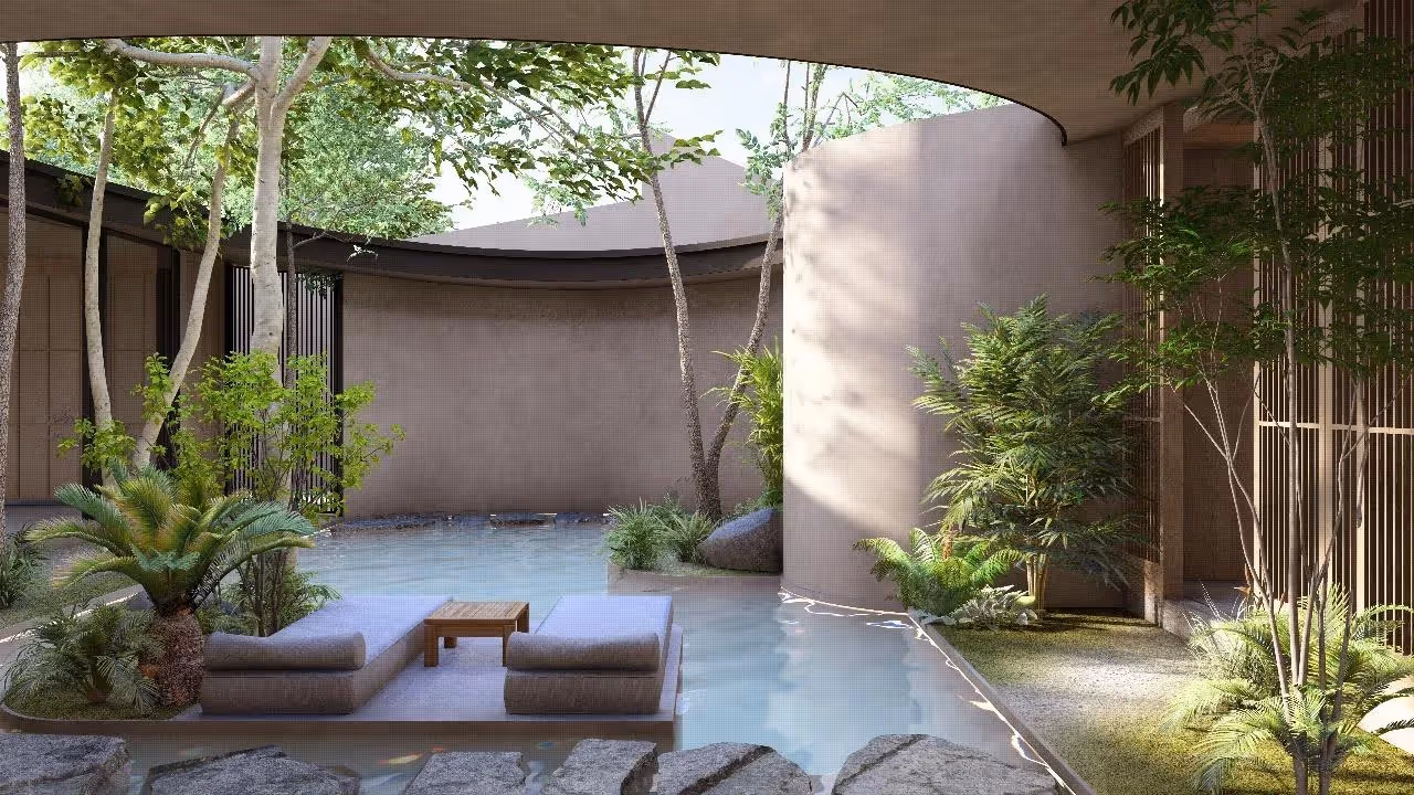 Villa Eriz – Vie en cour intérieure avec rooftop et jacuzzi — photo 1