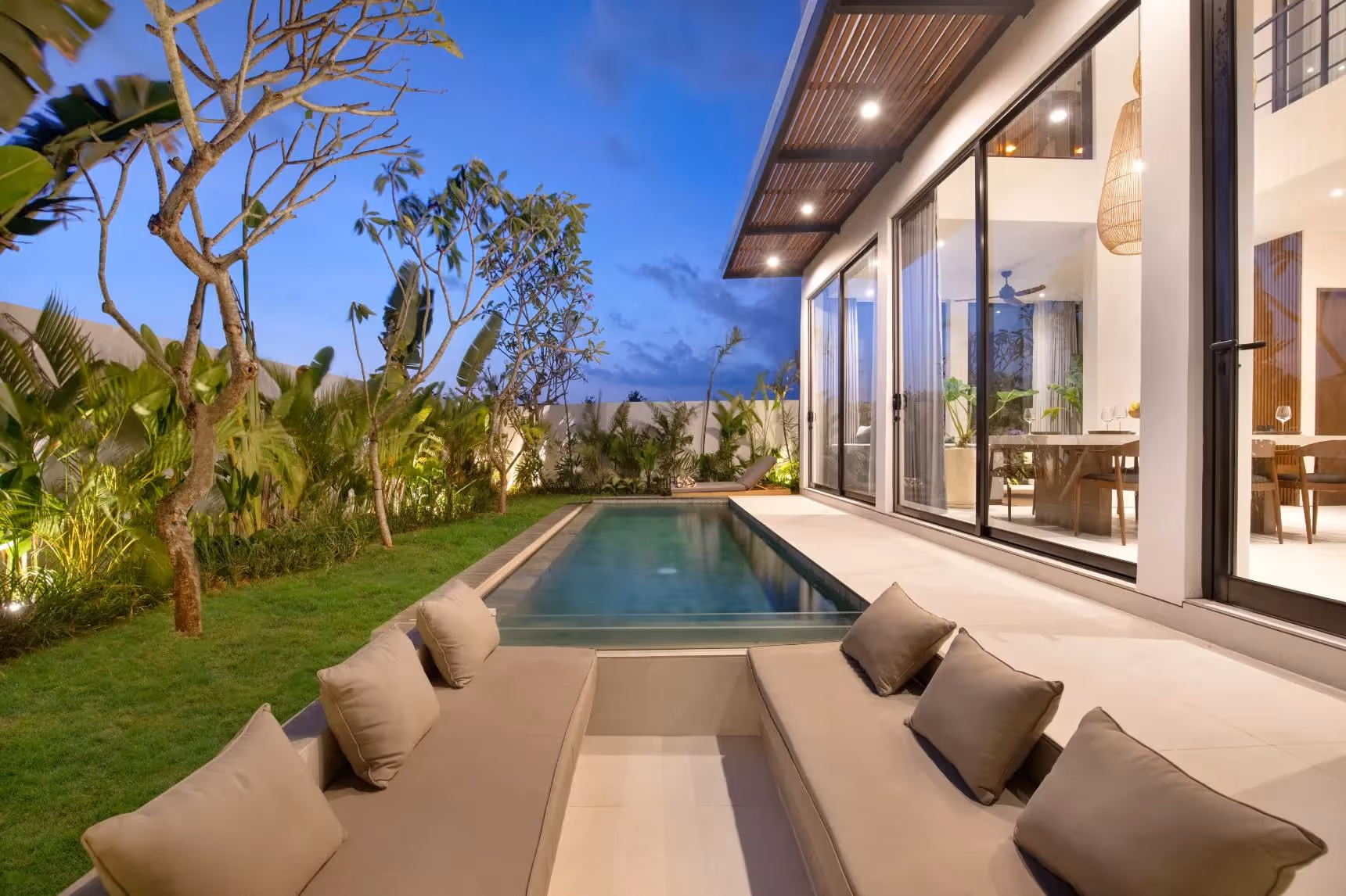 Solmare in Pererenan – 3BDR Rooftop Villa with Sauna, Ocean Views & Pool — photo 1