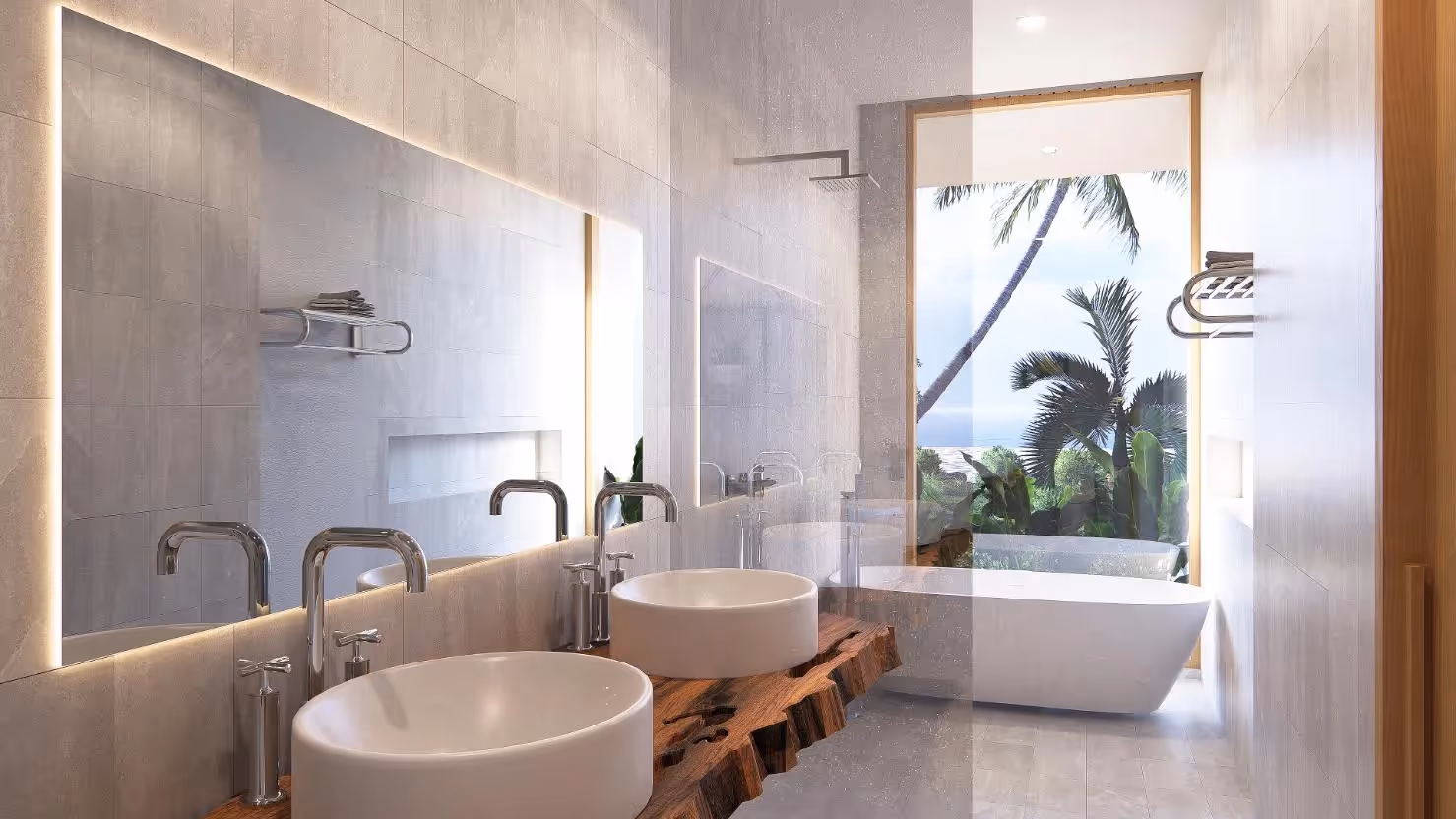 Villa Sayuri - Oceanfront 1BDR Modern Leasehold Villa with Tropical Garden in Lombok (1/6)