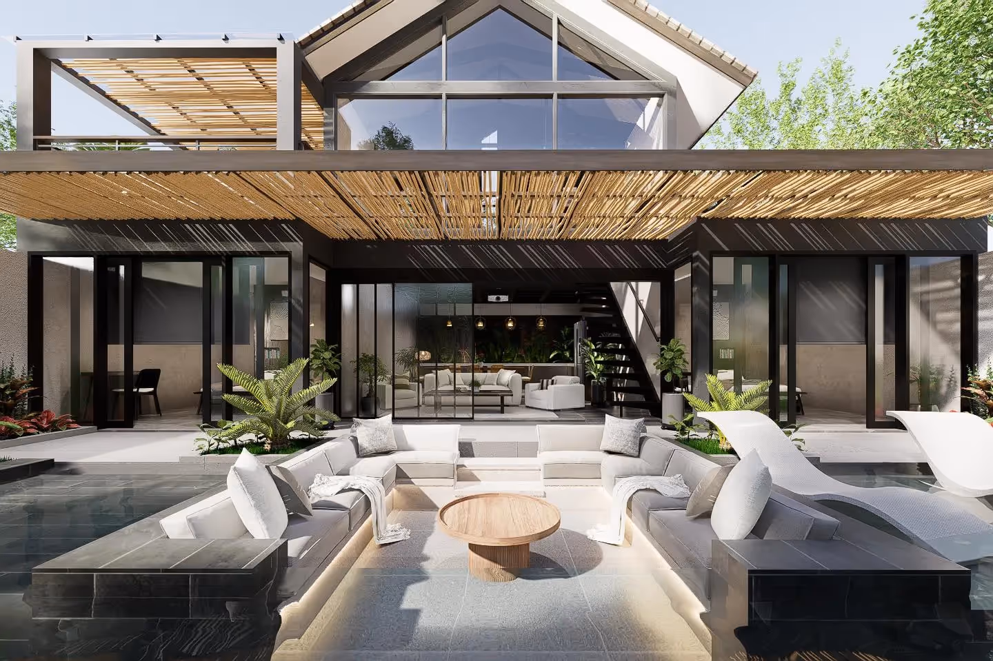 Kuroa in Umalas – Contemporary Tropical Home with Cinema & Pool (1/11)