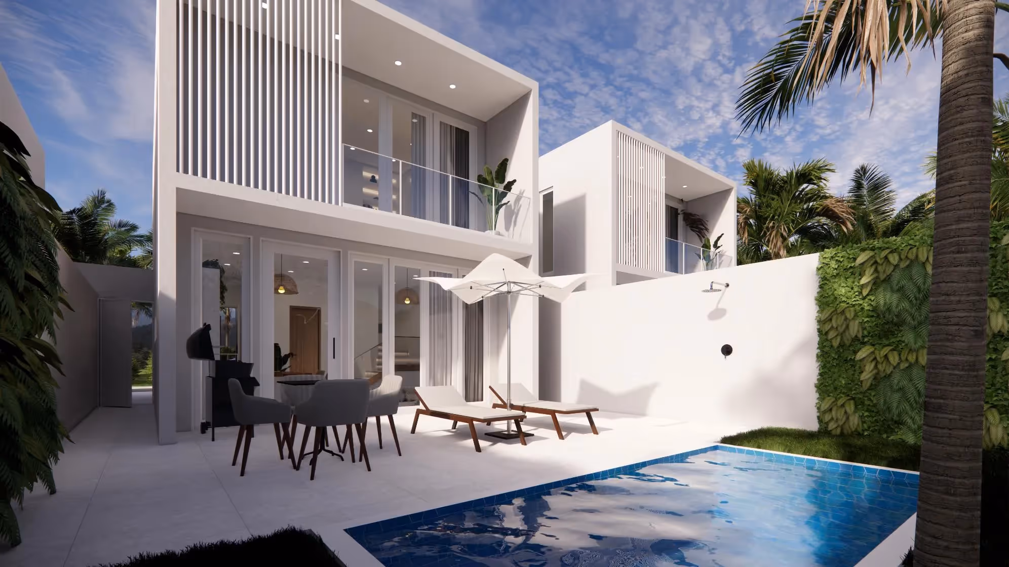 Villa Merila – Villa moderne en leasehold 2 chambres avec piscine privée — photo 1