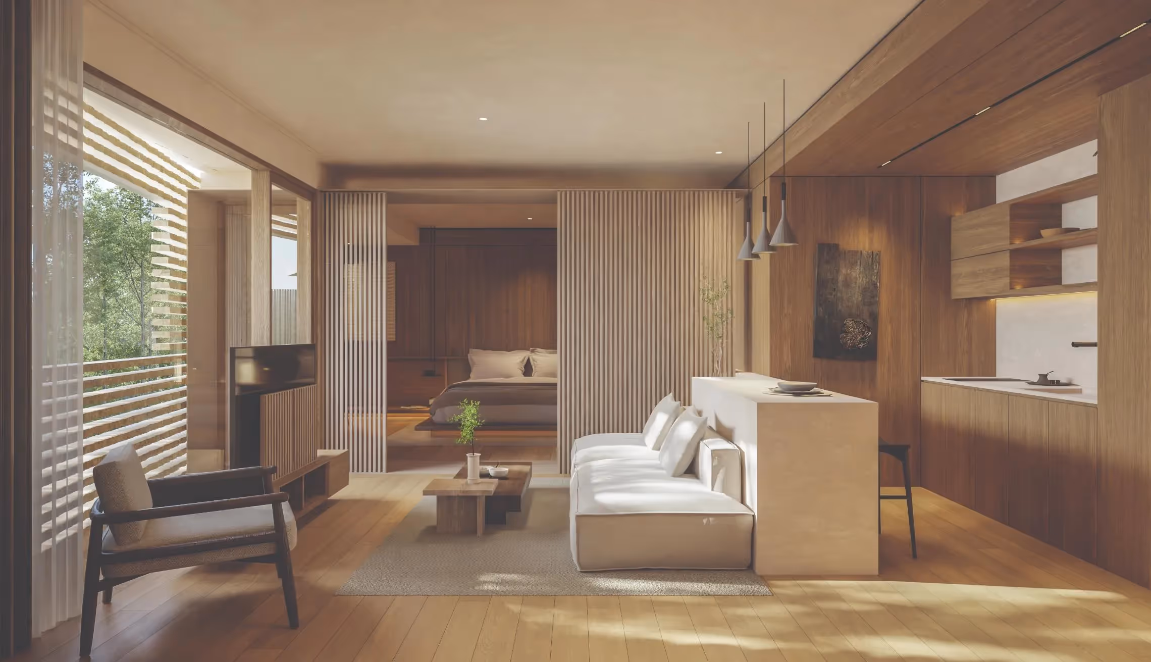 Raku Residence – Modern 1–2BDR Residences with Jacuzzi in Canggu (1/7)