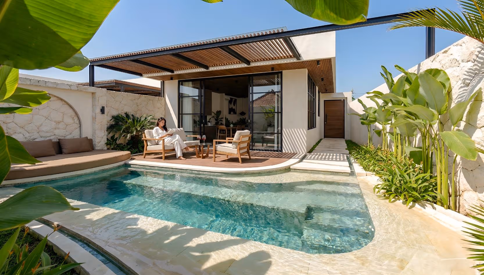 Villa Kanara – Tropical 1BDR Villa with Private Pool (1/9)