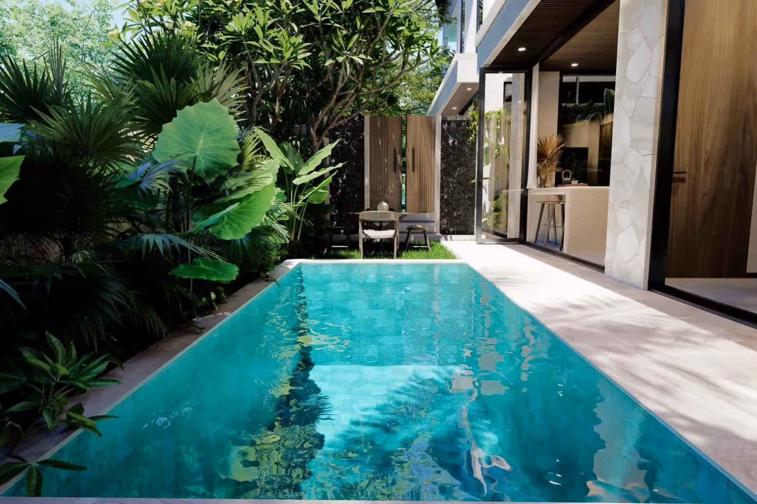 Villa Agathe – 2BDR Villa with Private Pool & Garden (1/9)