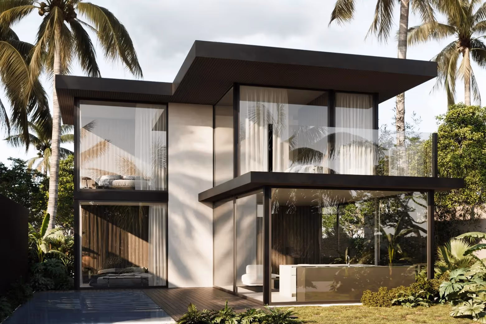 Asvara in Bingin – Luxury 3BR Villa with Private Pool, Sauna & Ice Bath (1/8)