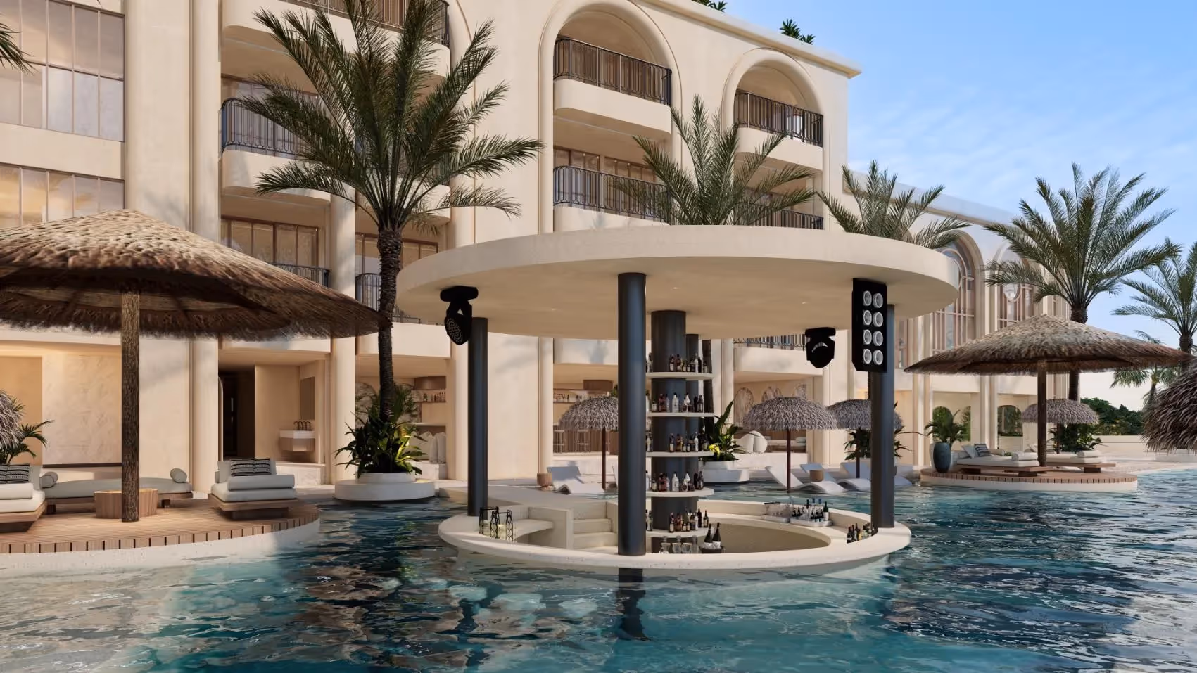 Aravelle Residences – Mediterranean-Style Suites with Swim-Up Bar (1/15)