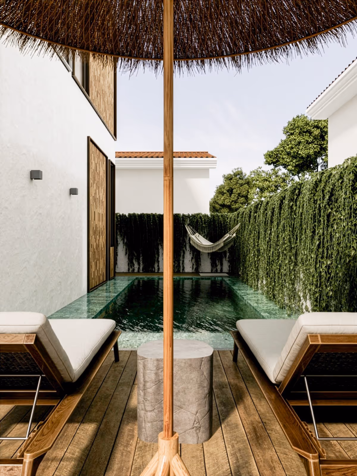 Villa Miko – Villa Leasehold Tropis Modern 2 Kamar Tidur dengan Kolam Renang Pribadi — foto 1