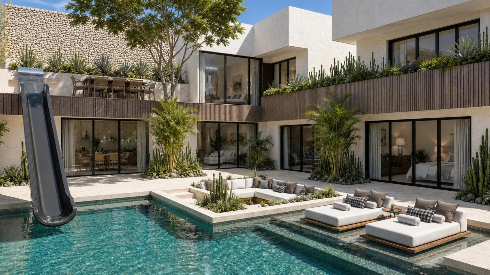 Villa Thalessa – Modern 4BDR Luxury with Pool and Premium Interiors (1/10)