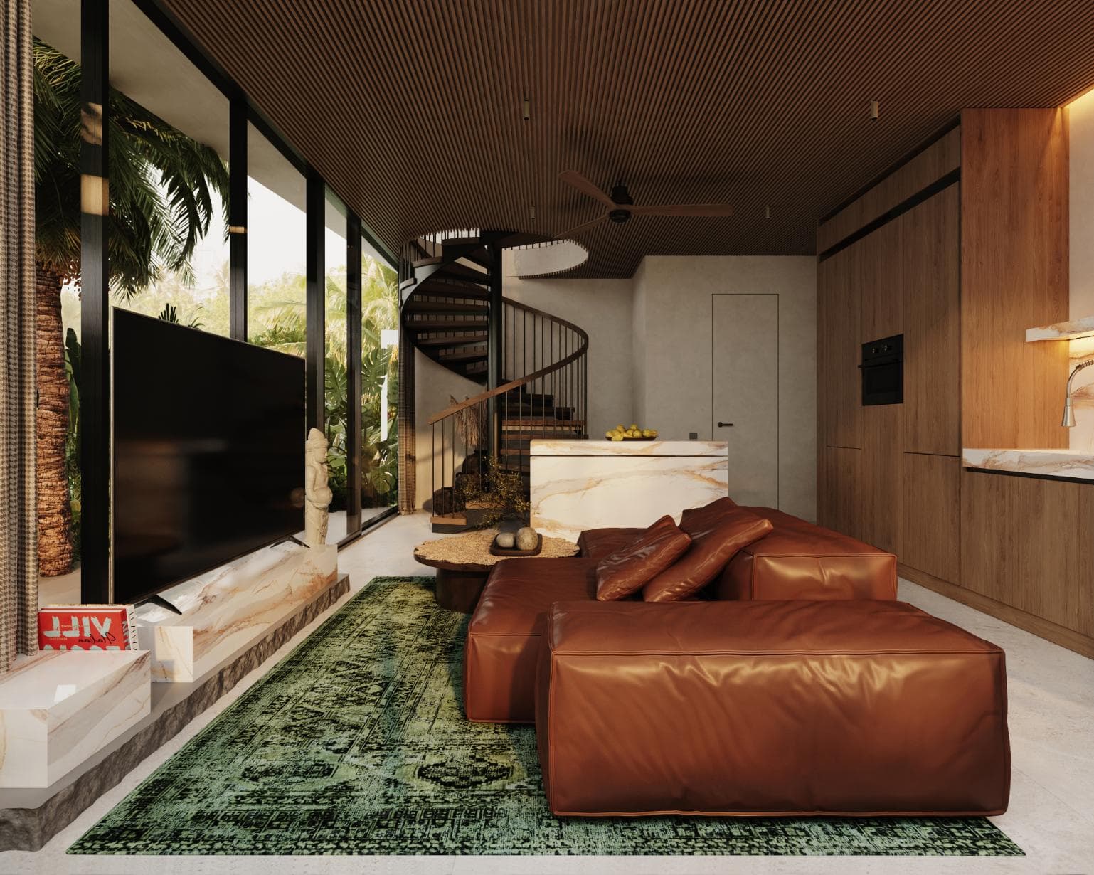 Watara in Pererenan – Contemporary 2BR Villa with Private Plunge Pool (1/16)