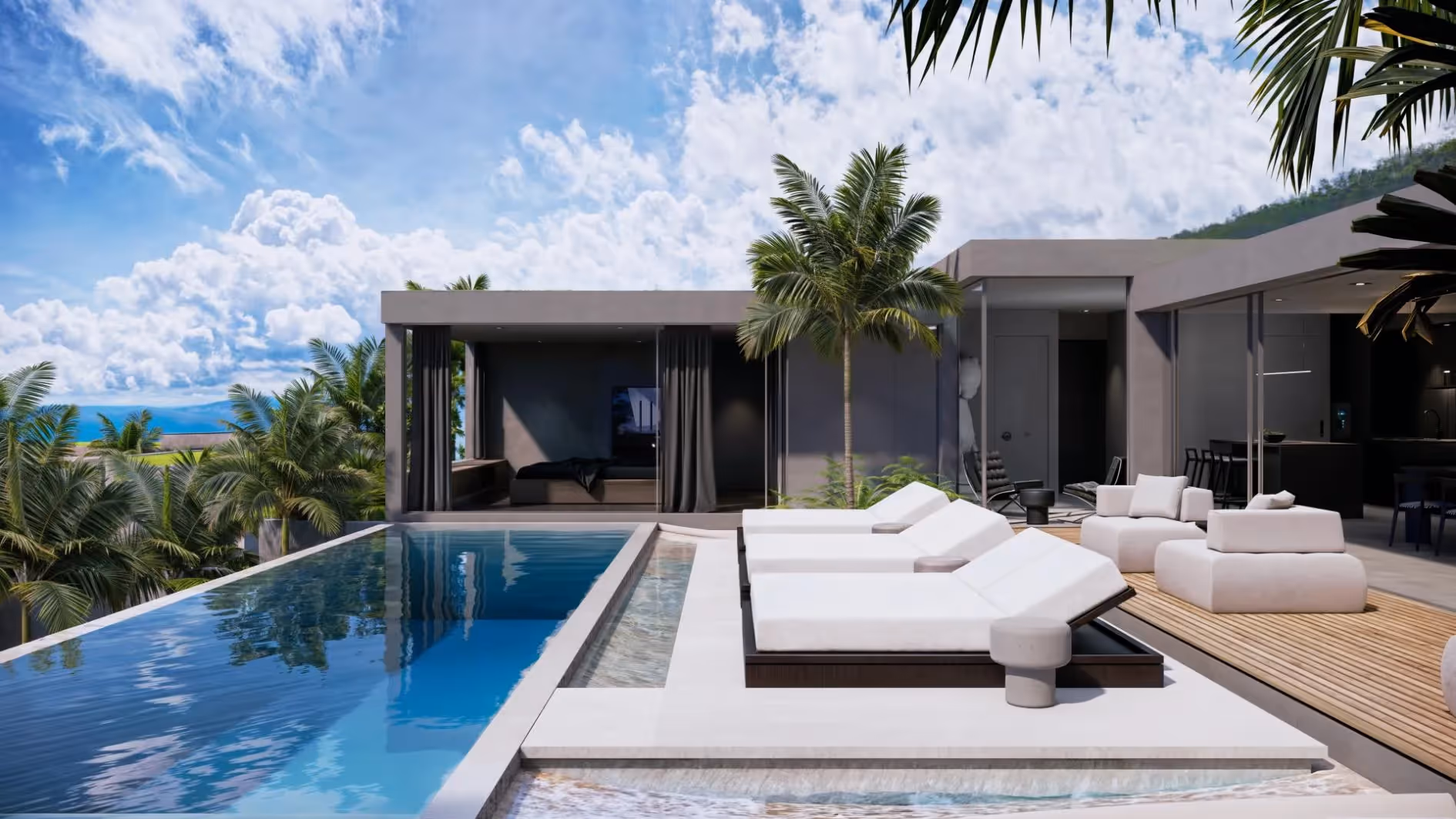 Azure Bay – 3BR Beachfront Villa in Candidasa with Ocean View — photo 1