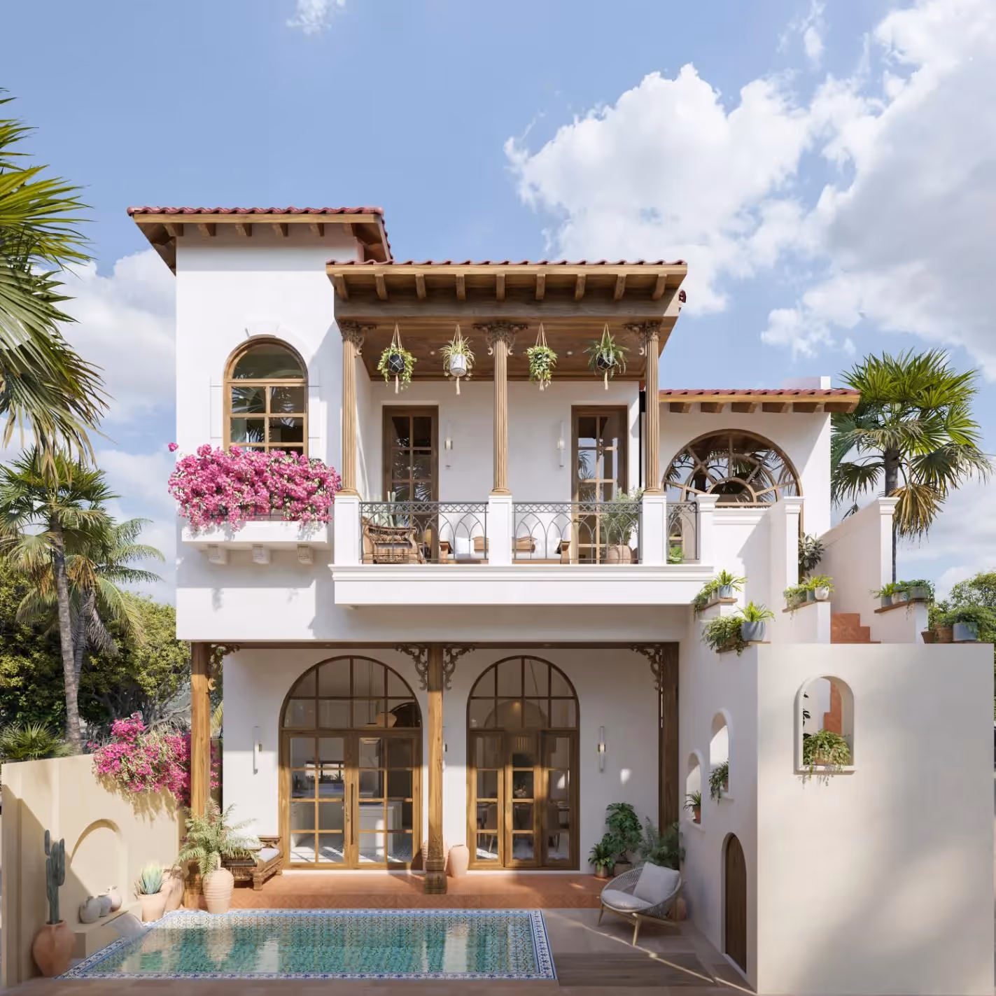 Villa Serenada – Виллы с лизингом на 1 спальню с частным бассейном в Бингине — фото 1