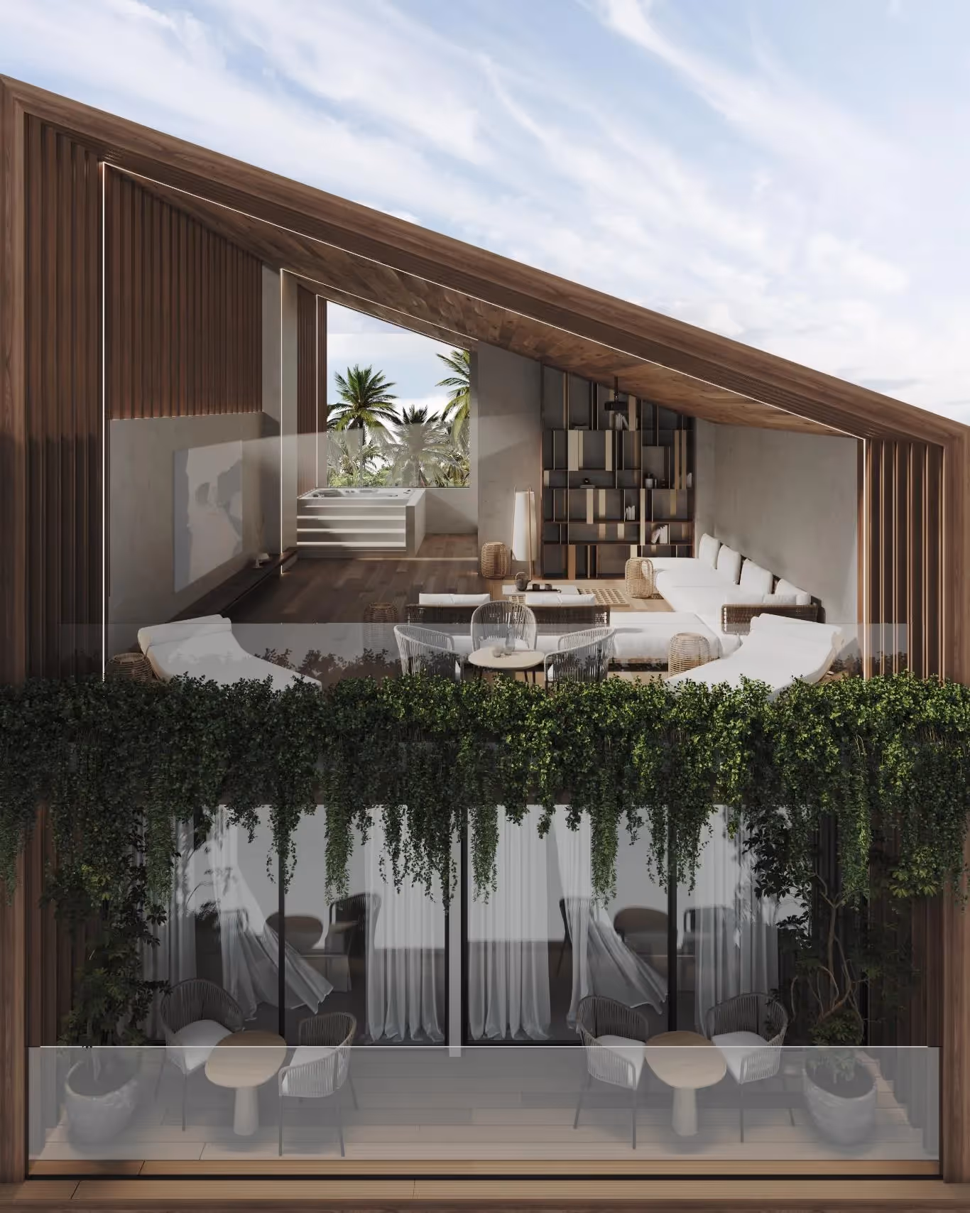 Halora at Pandawa Hills – Fully Furnished Villas with Jacuzzi & Rooftop Lounge (1/15)