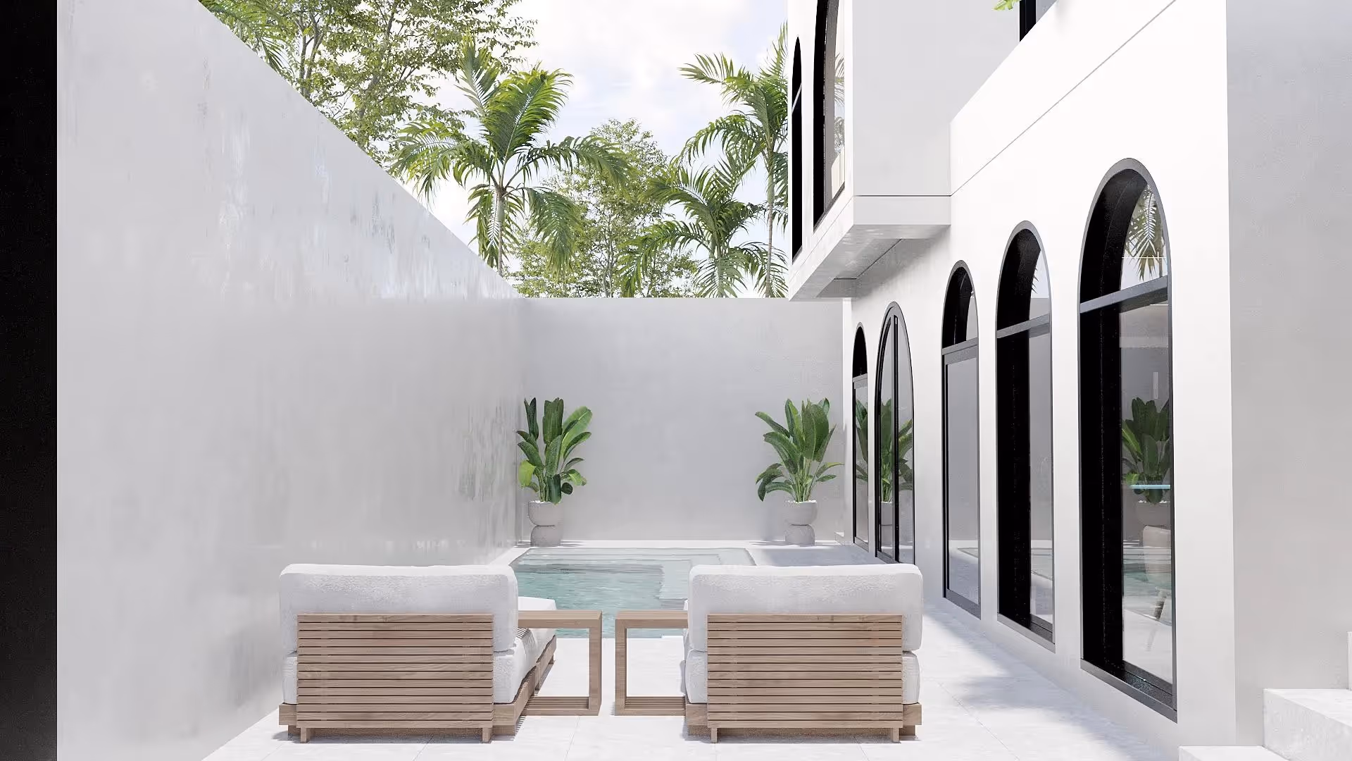 Arka in Nusa Dua – Mediterranean 2BR Villa in Nusa Dua with Rooftop & Pool (1/9)