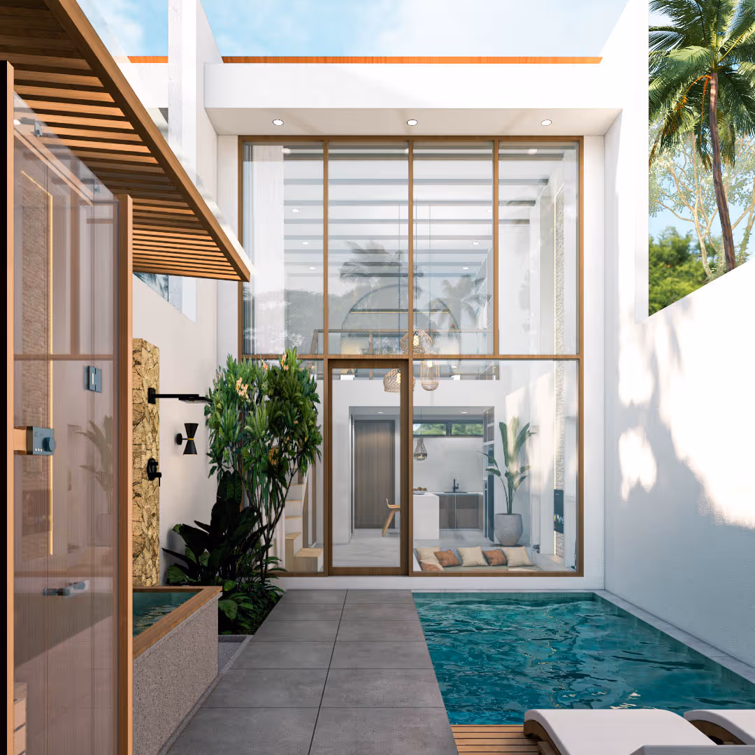 Villa Viorella – Villa Leasehold 1 Kamar Tidur dengan Kolam Renang Pribadi & Ruang Keluarga Tenggelam — foto 1