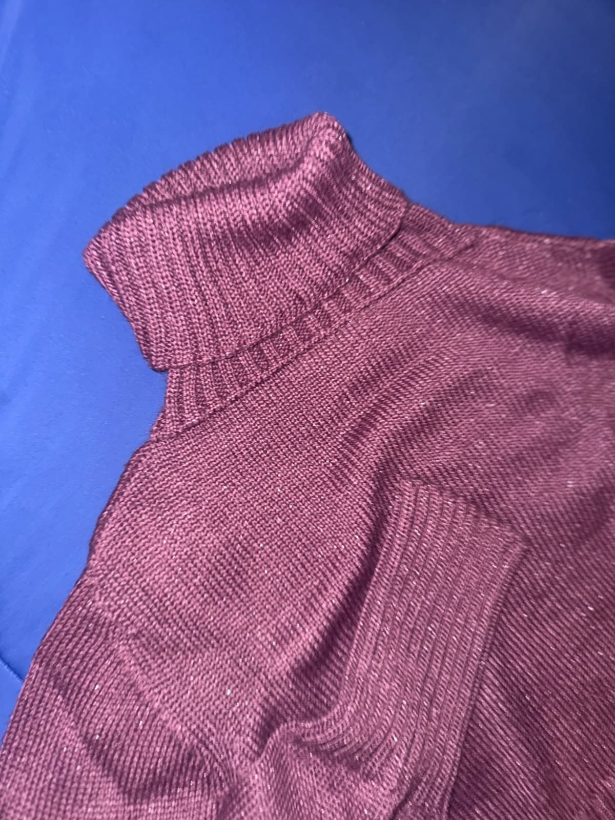 Crop pull purple glitter (1/4)