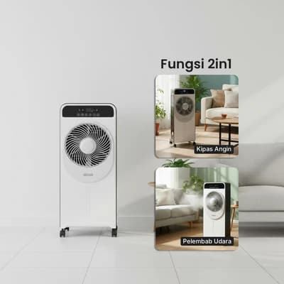 Krisbow Mist Fan with Remote 1.5 Liter (1/3)