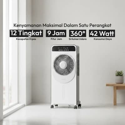 Krisbow Mist Fan with Remote 1.5 Liter (1/3)