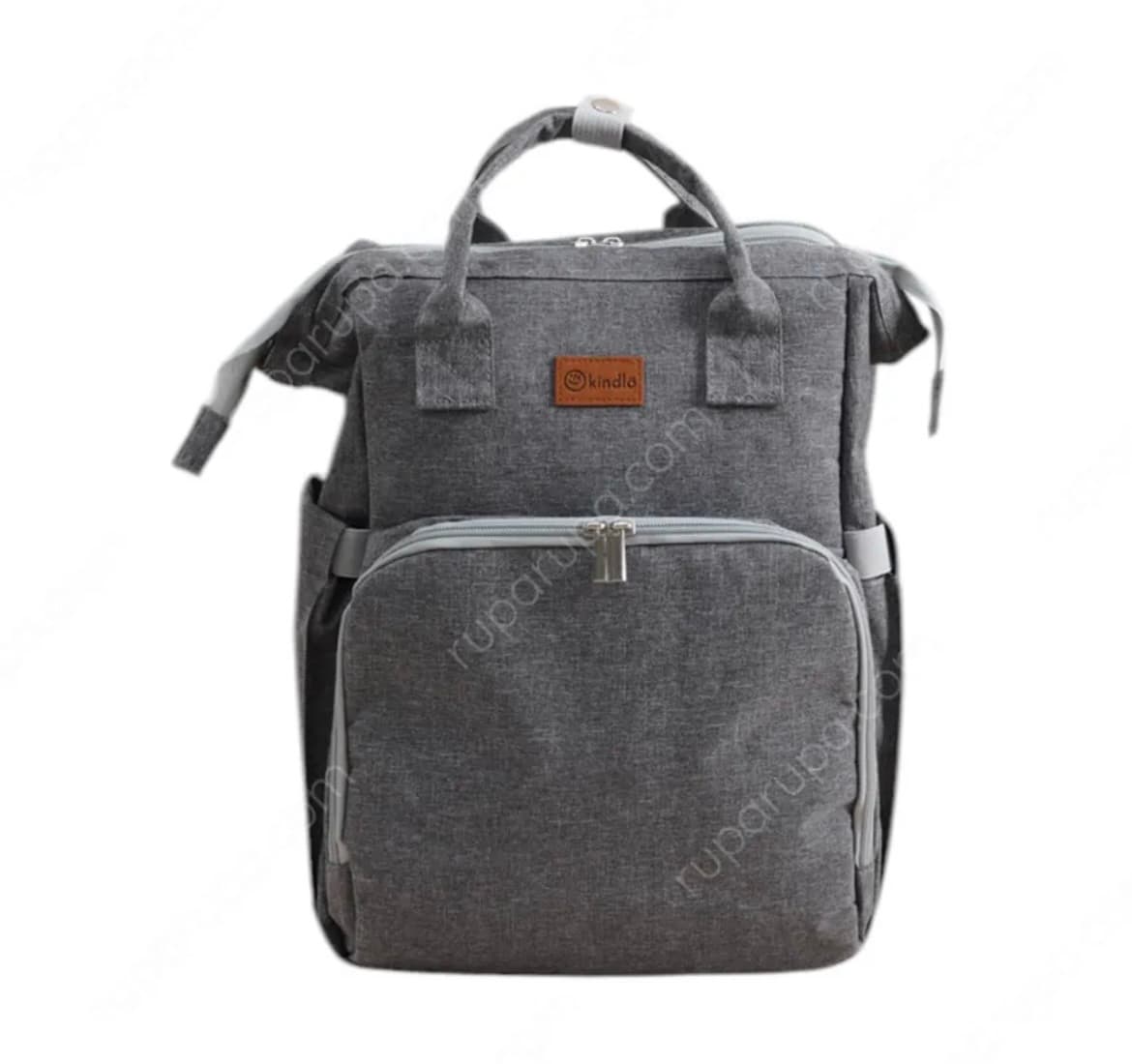 Kindla Tidytote Baby Diaper Bag with Crib – Gray — photo 1