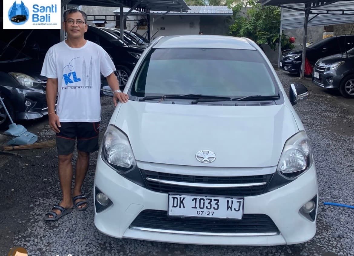 Toyota Agya MT Rental — photo 1