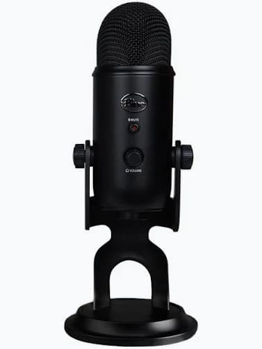 ПРОФЕССИОНАЛЬНЫЙ USB-МИКРОФОН BLUE YETI — BLACKOUT EDITION