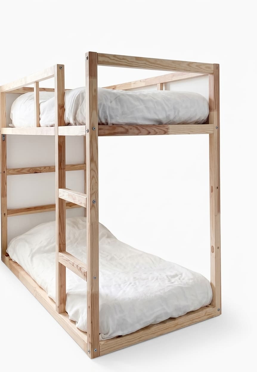 269 JR -Teak Wood Grayson Bunk Bed