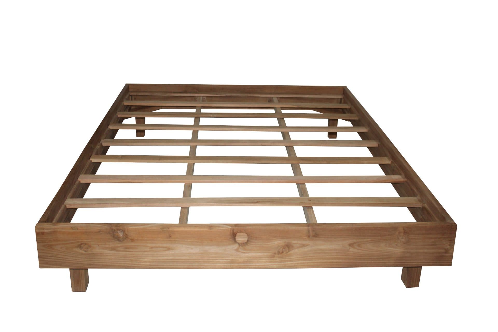 269 BW2 - Teak Bed Frame Model 2
