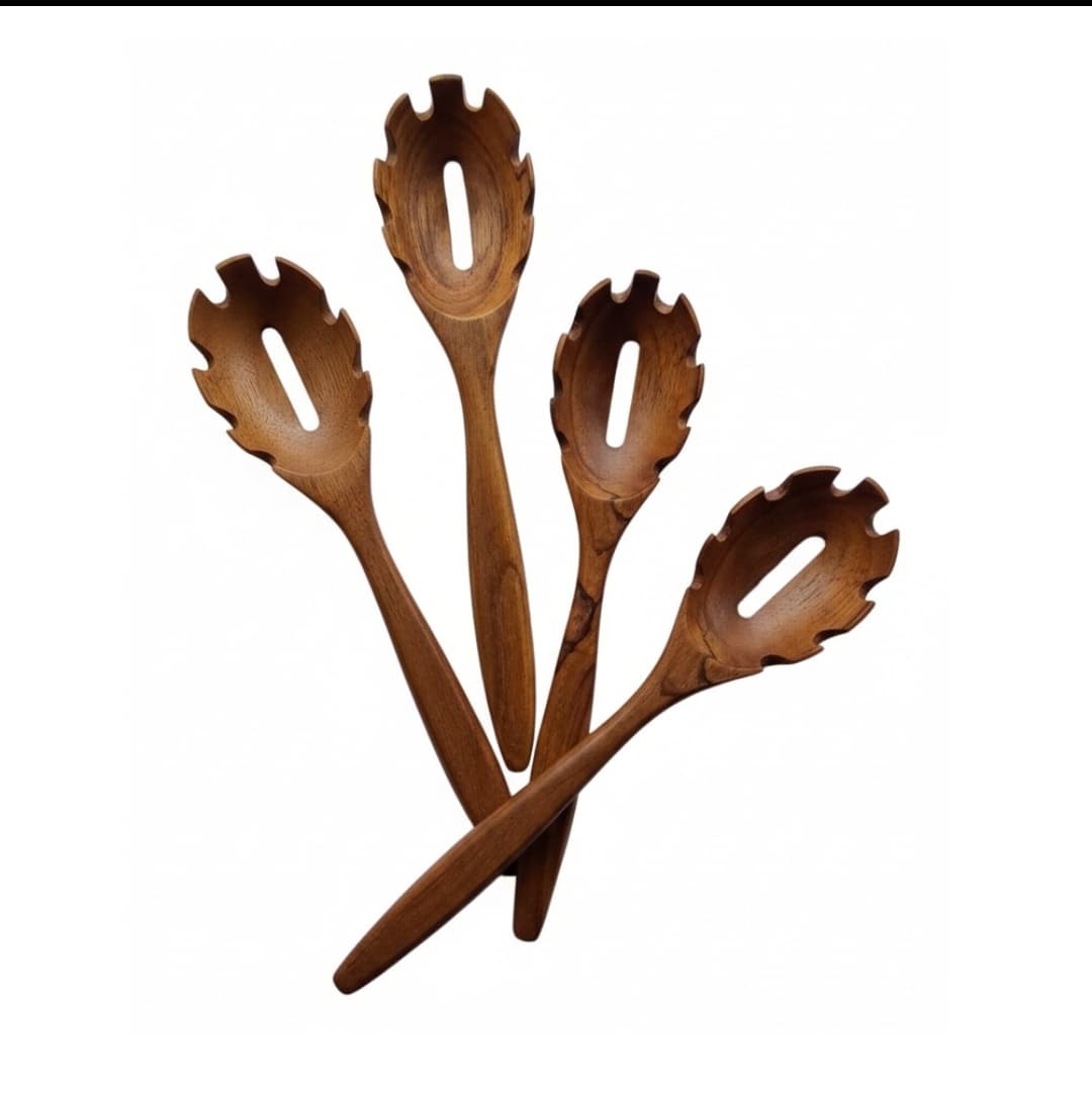 Wooden Pasta Spoon — photo 1