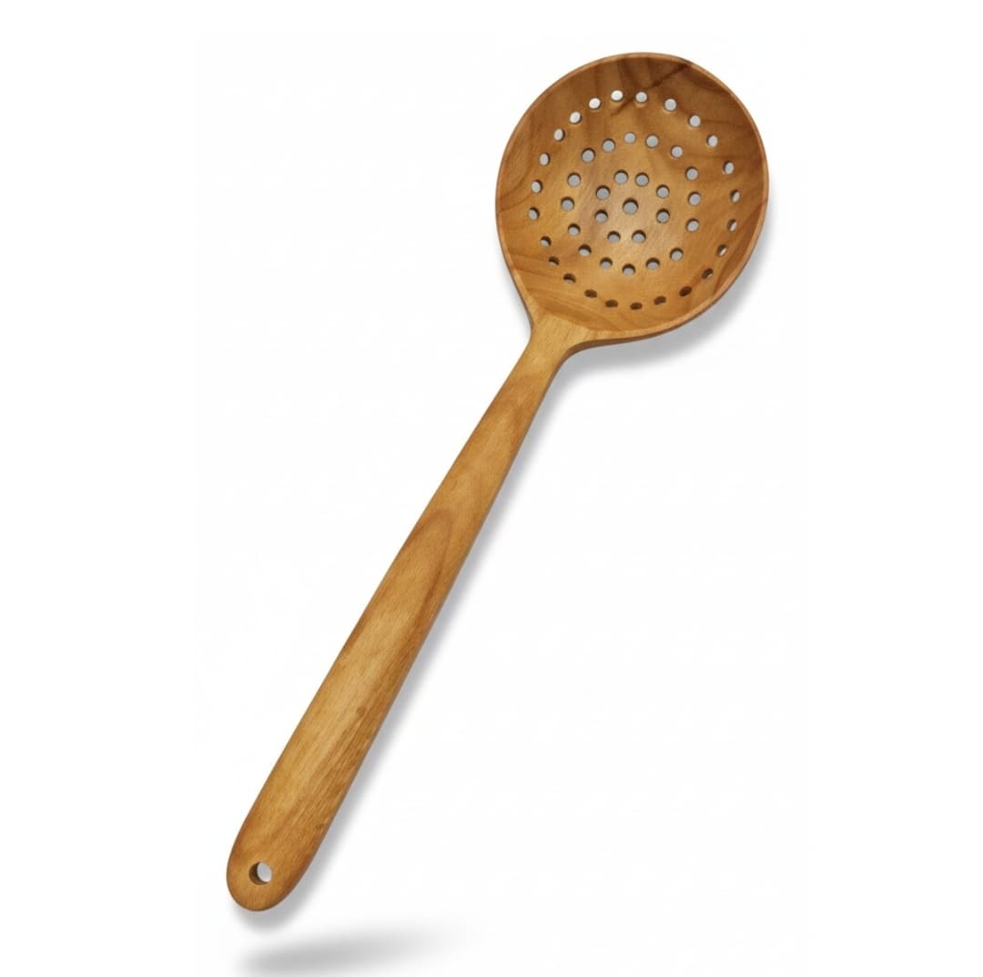 Teak Wood Soup Ladle — photo 1