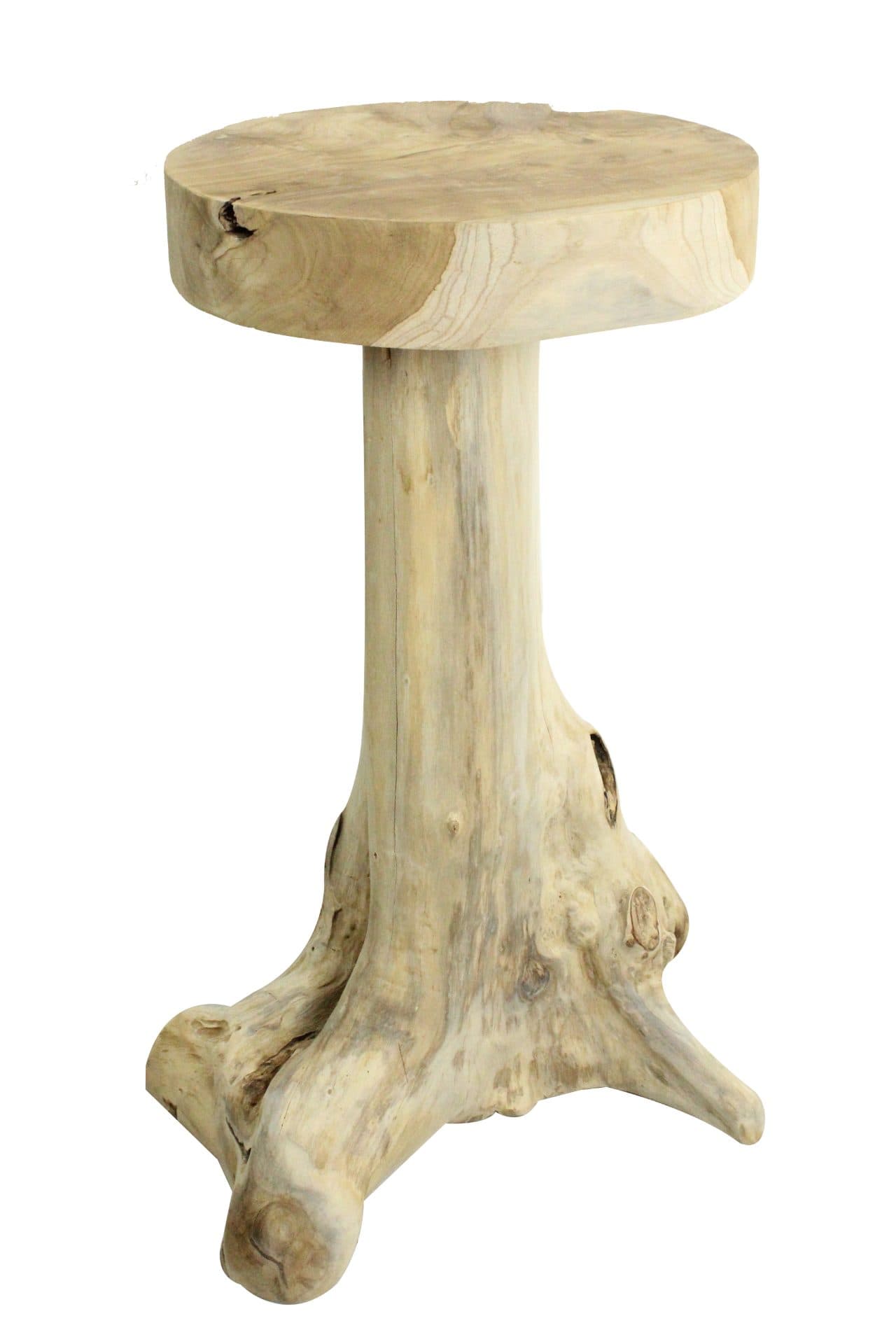 307 A - Arlet Teak Root Mushroom Side Table