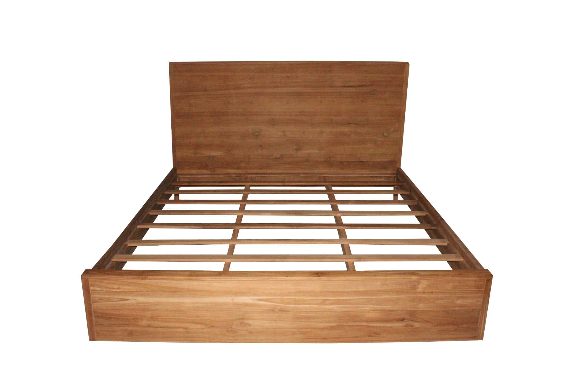 269 BO - Simple Teak Bed Frame