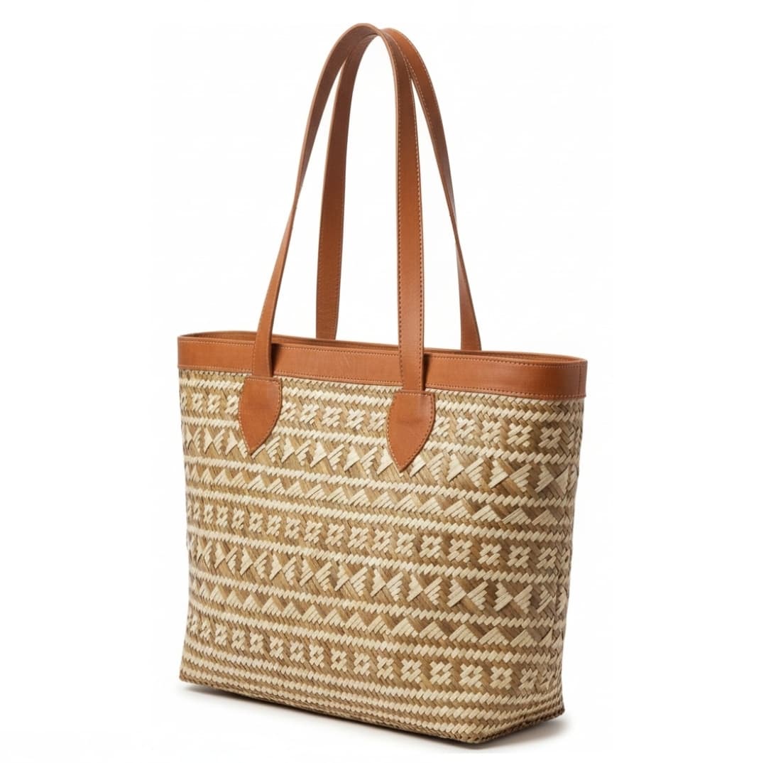 Olyra Bag - Natural woven bag